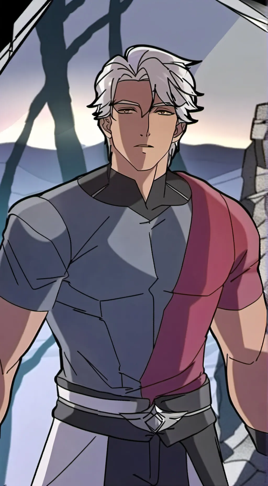 ai character: Gabriele Angelini background