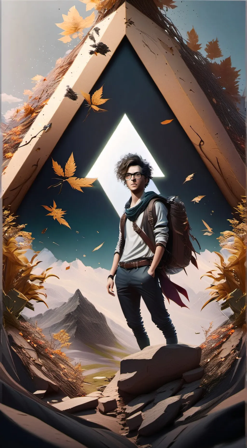 ai character: nerd background