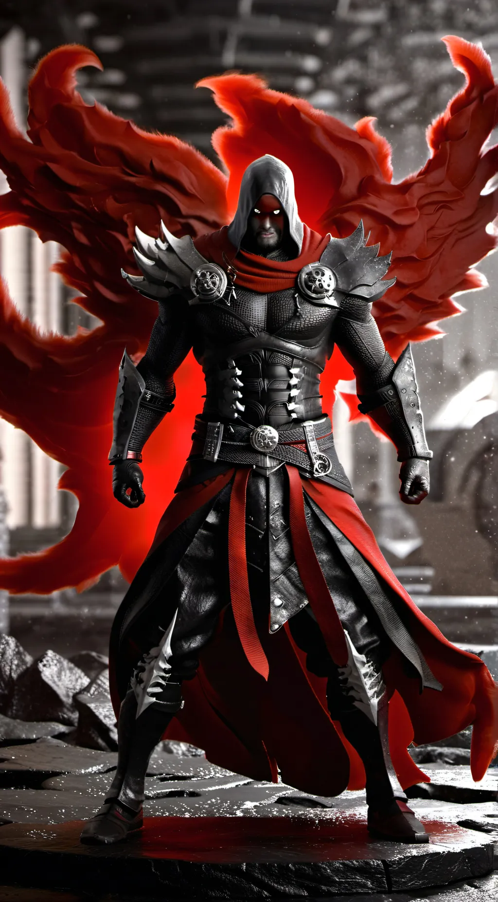 ai character: Finale background