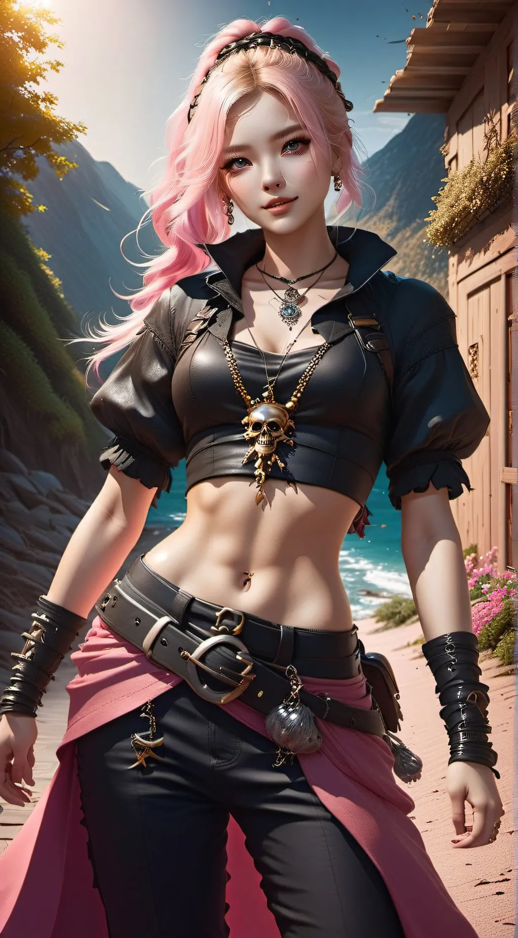 ai character: Mia background