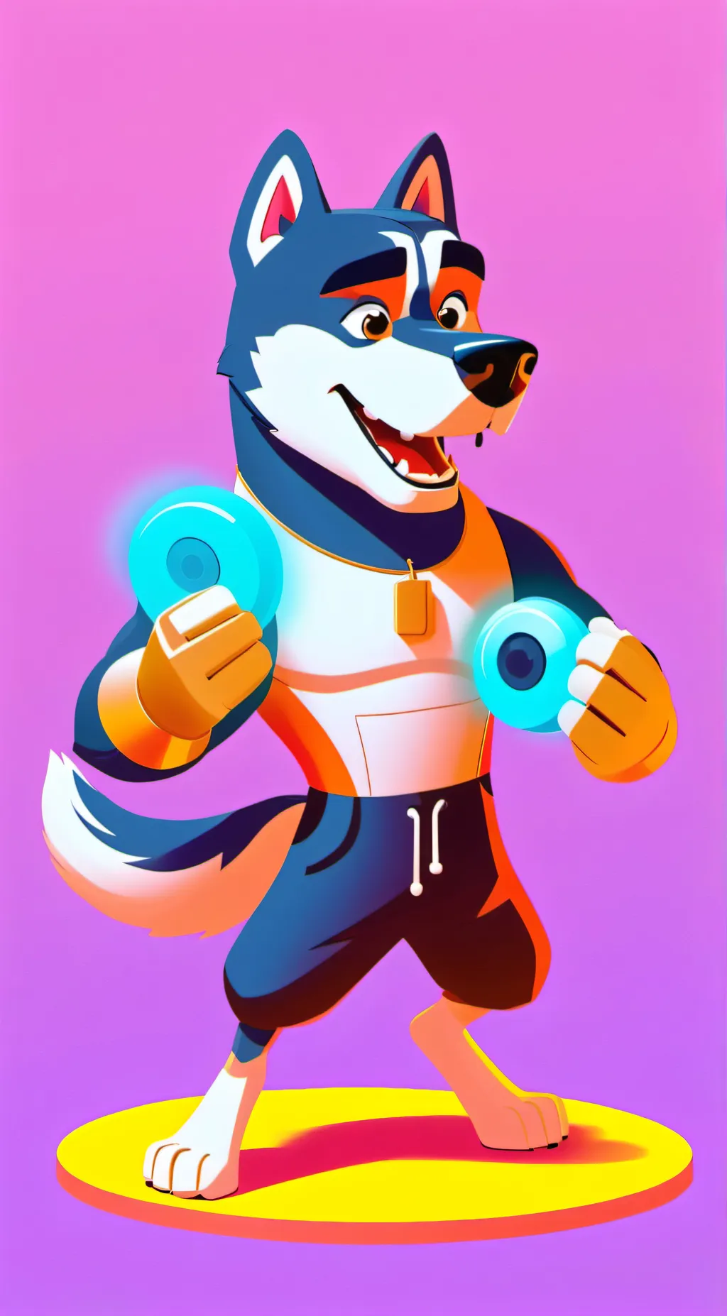 ai character: Maya  background