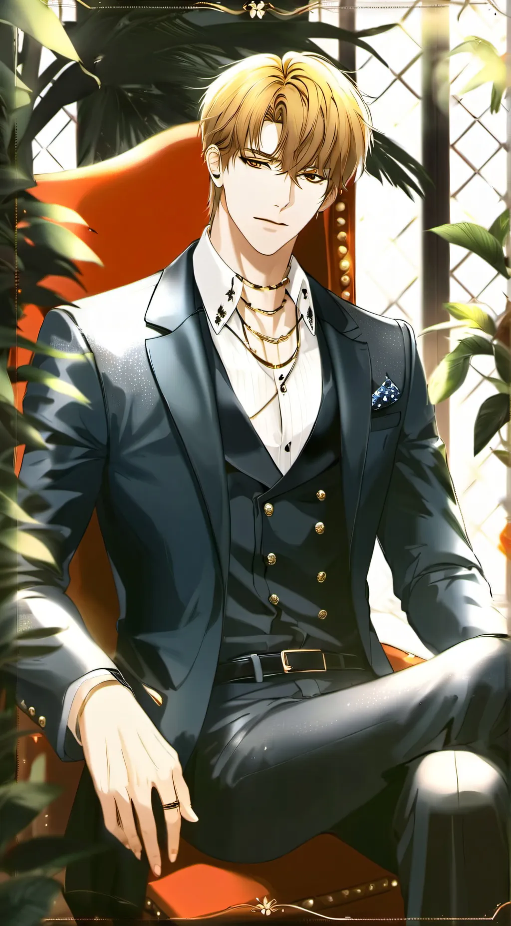 ai character: Justker  background