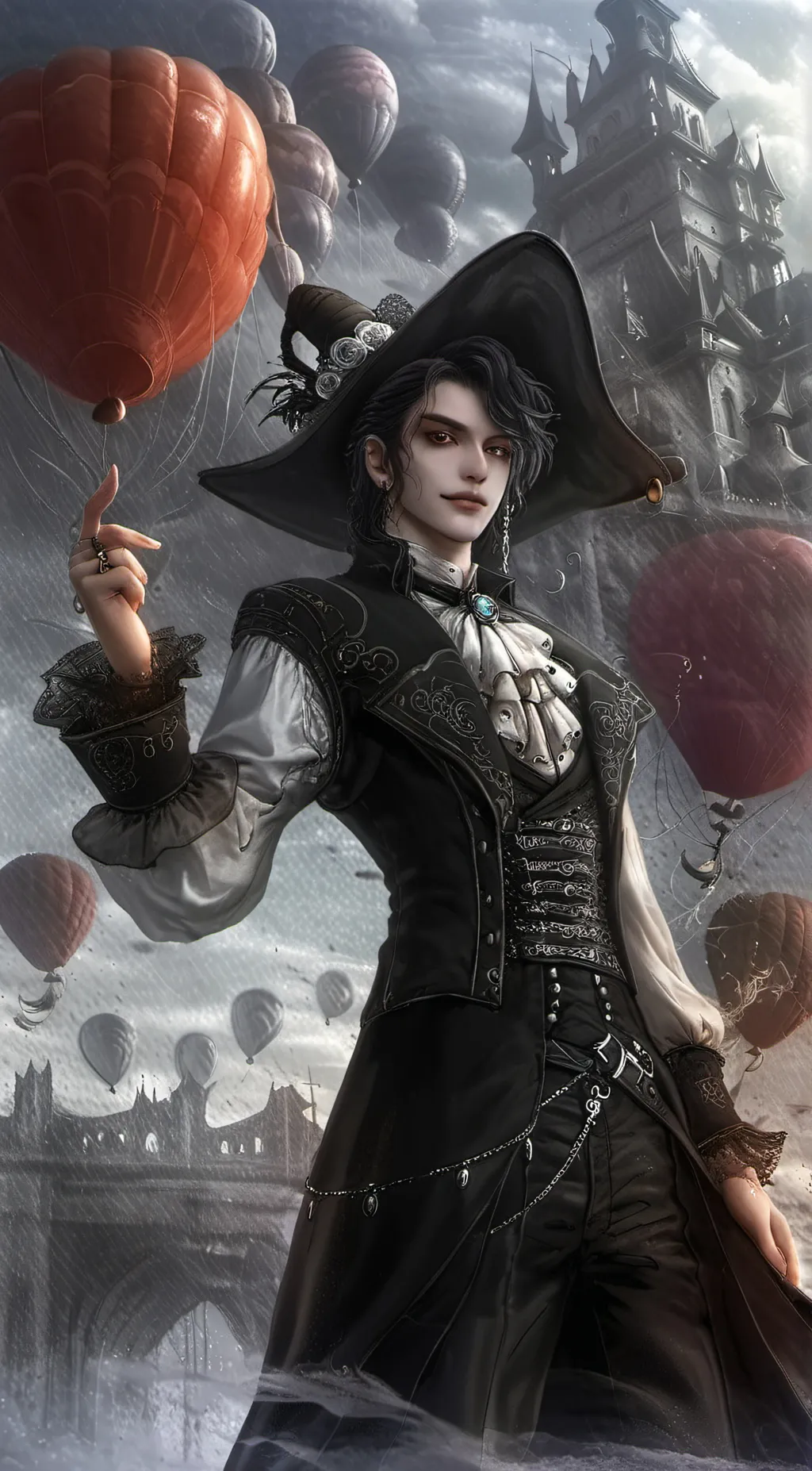 ai character: Lucifer background