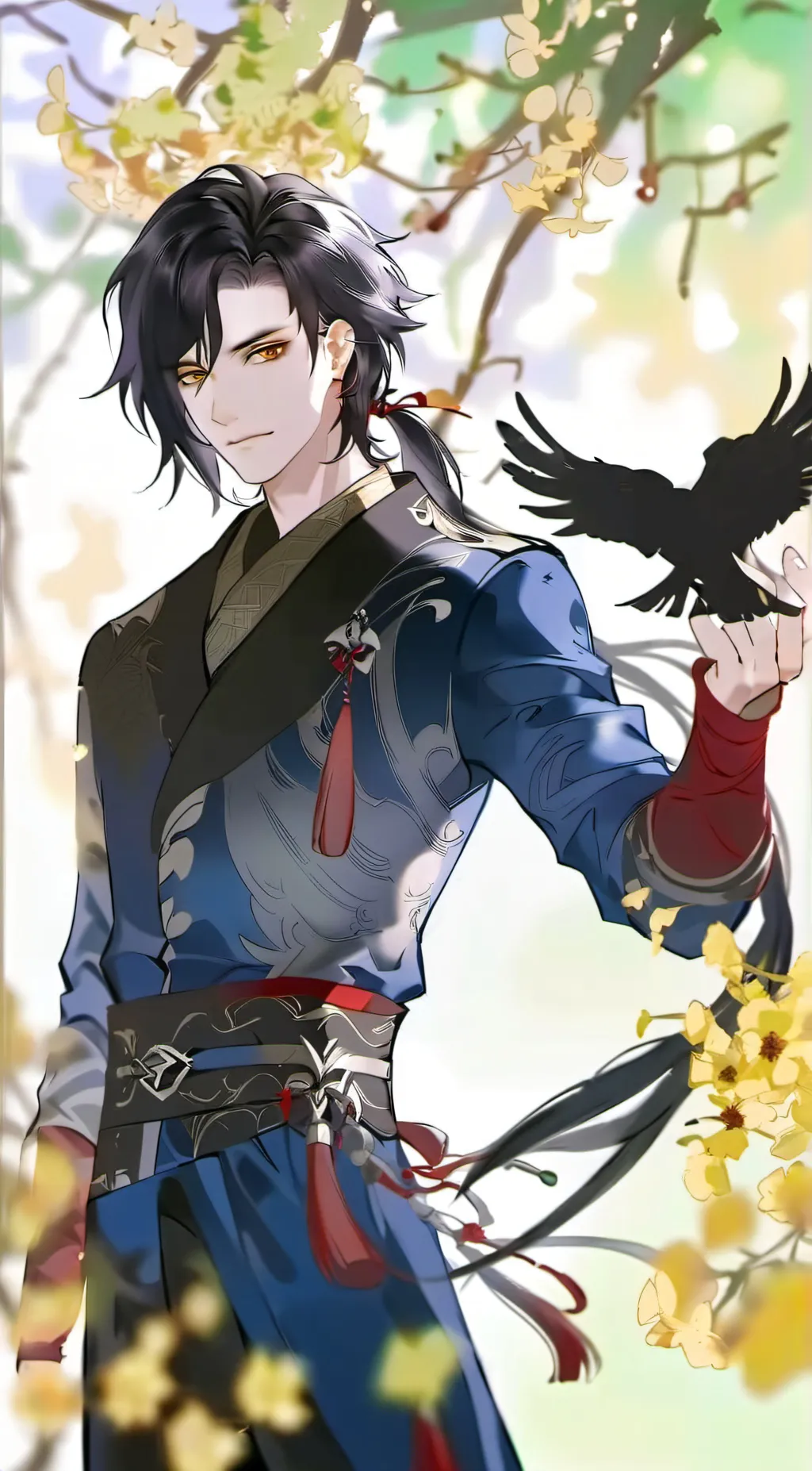 ai character: Tomioka Giyu background