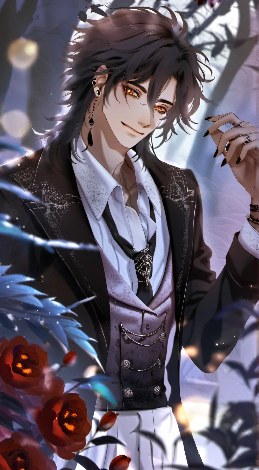 ai character: Milo  background