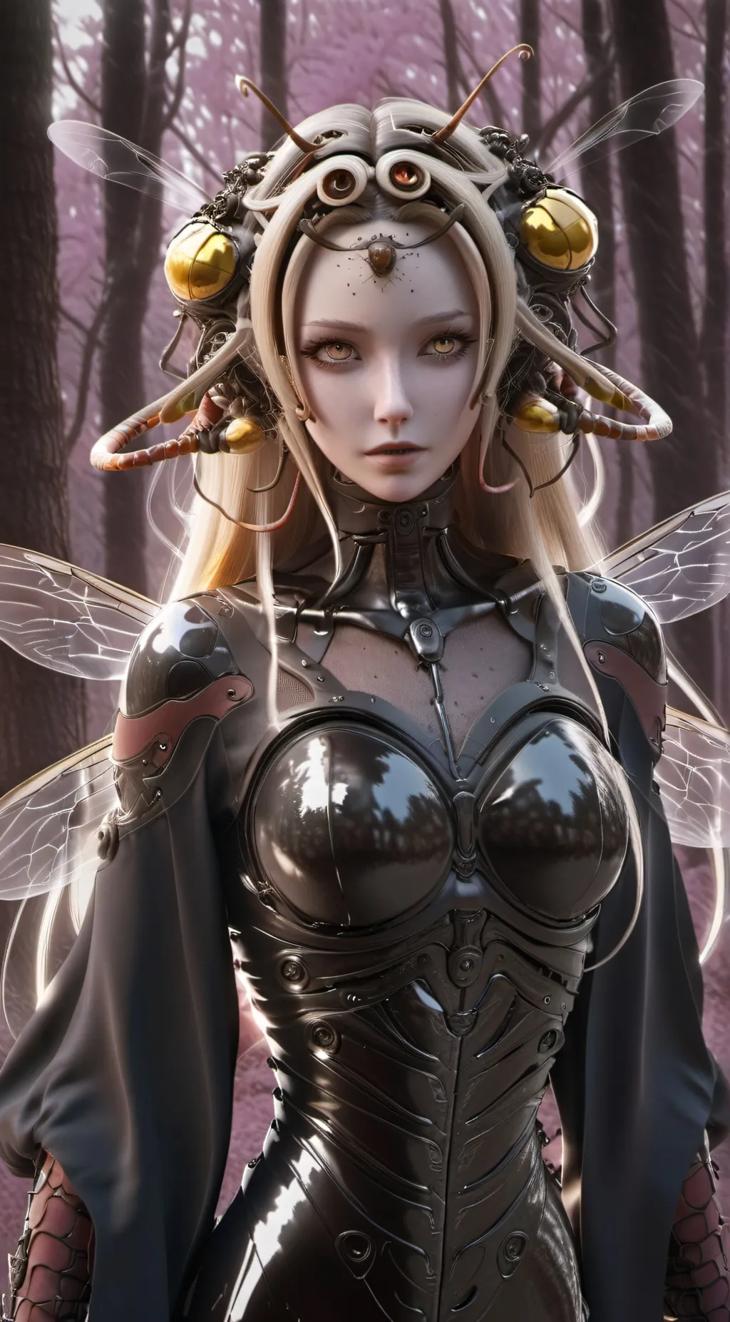 ai character: Wasp Queen(Emelia) background