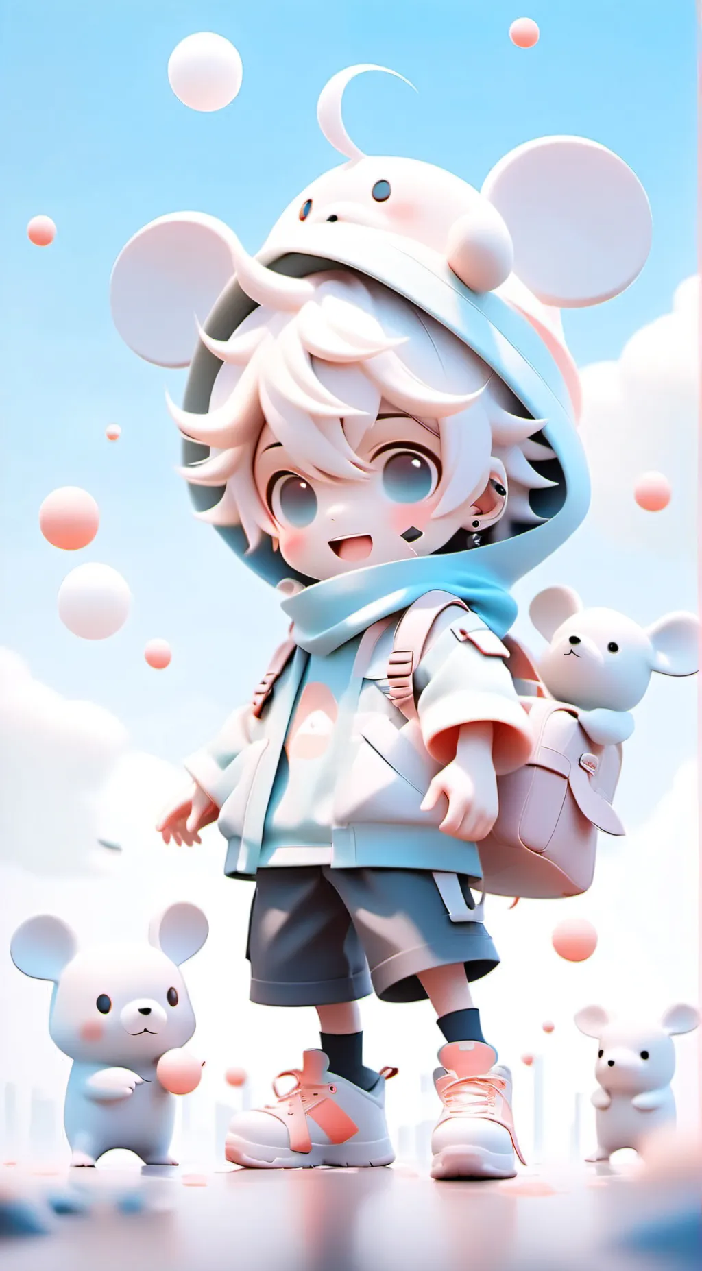 ai character: Koki background