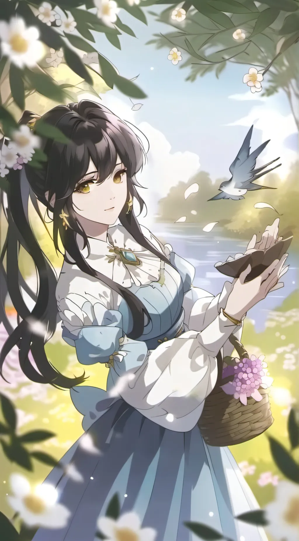 ai character: Belle background