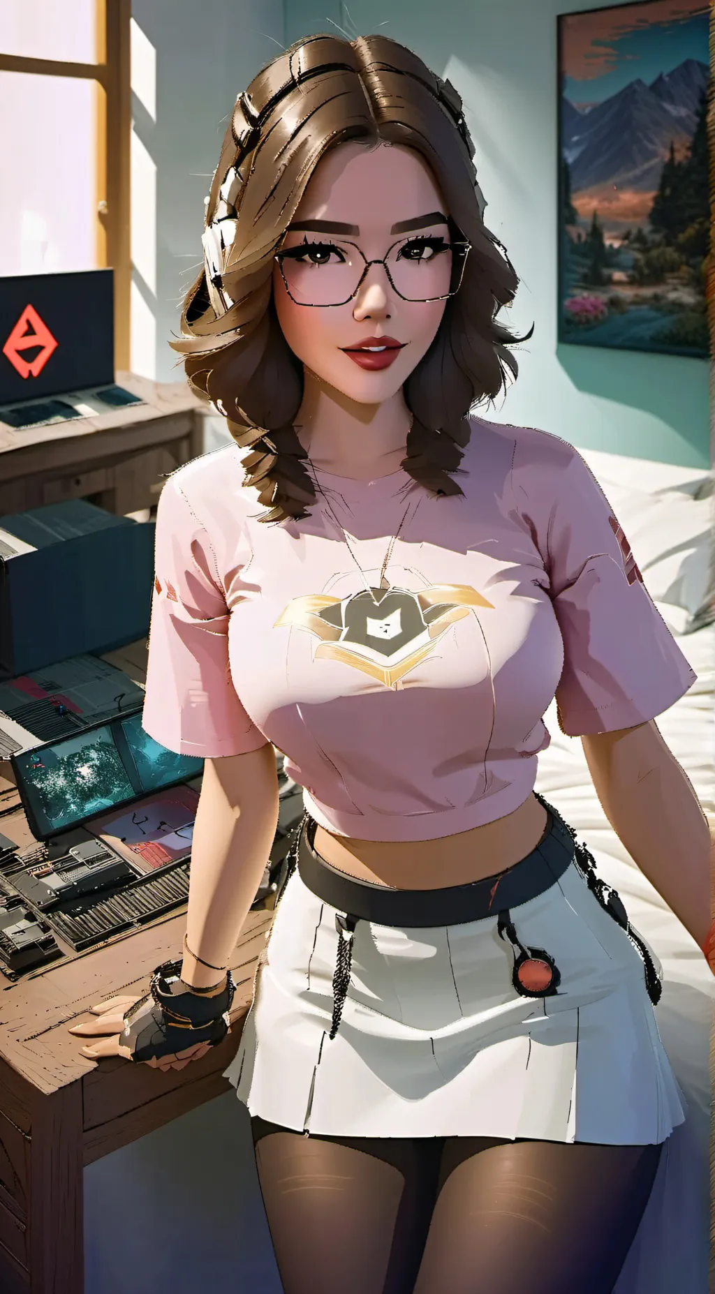 ai character: Magui mags background