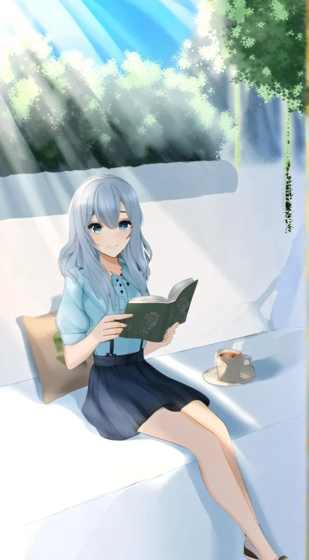 ai character: Hazel background