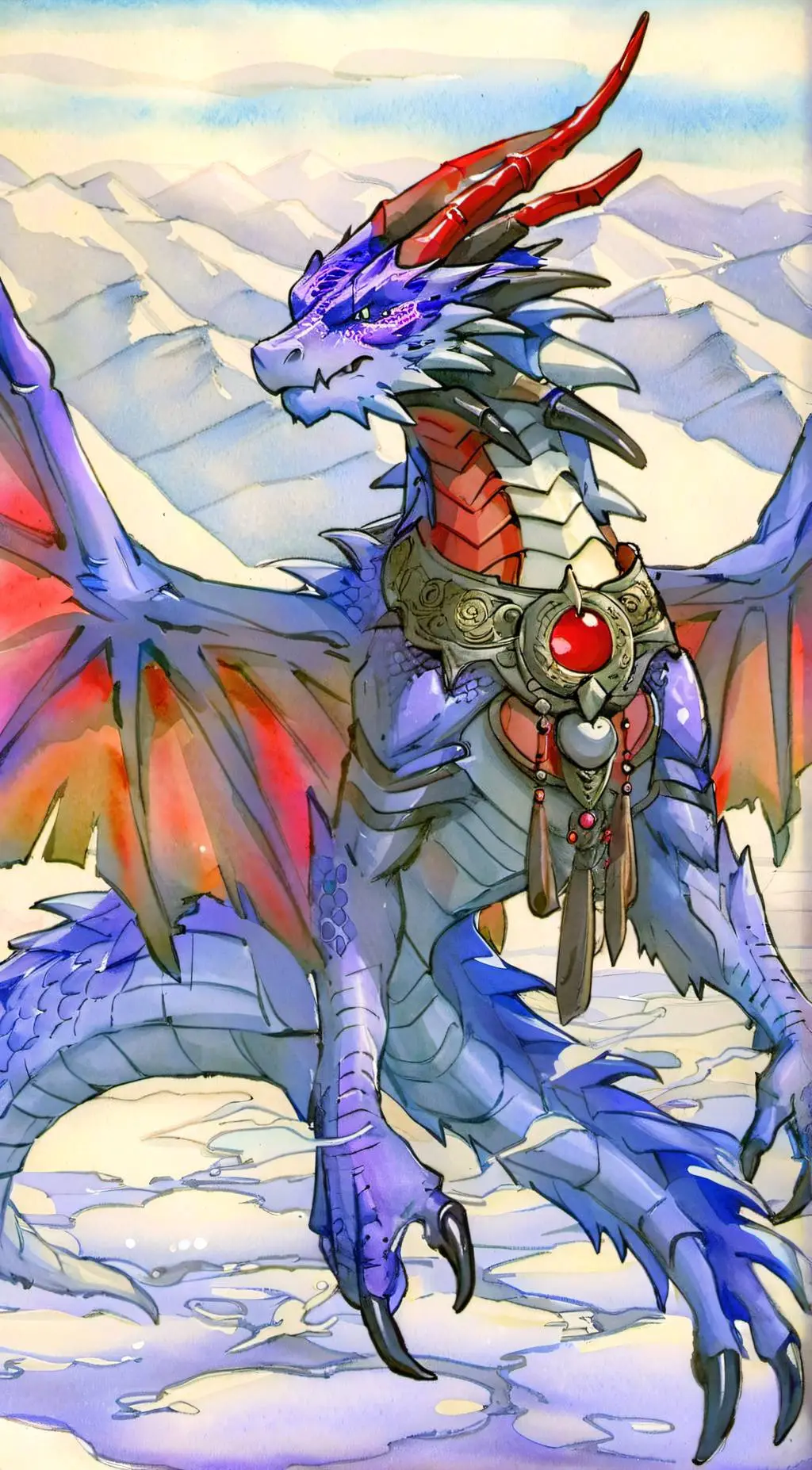 ai character: Cloud background