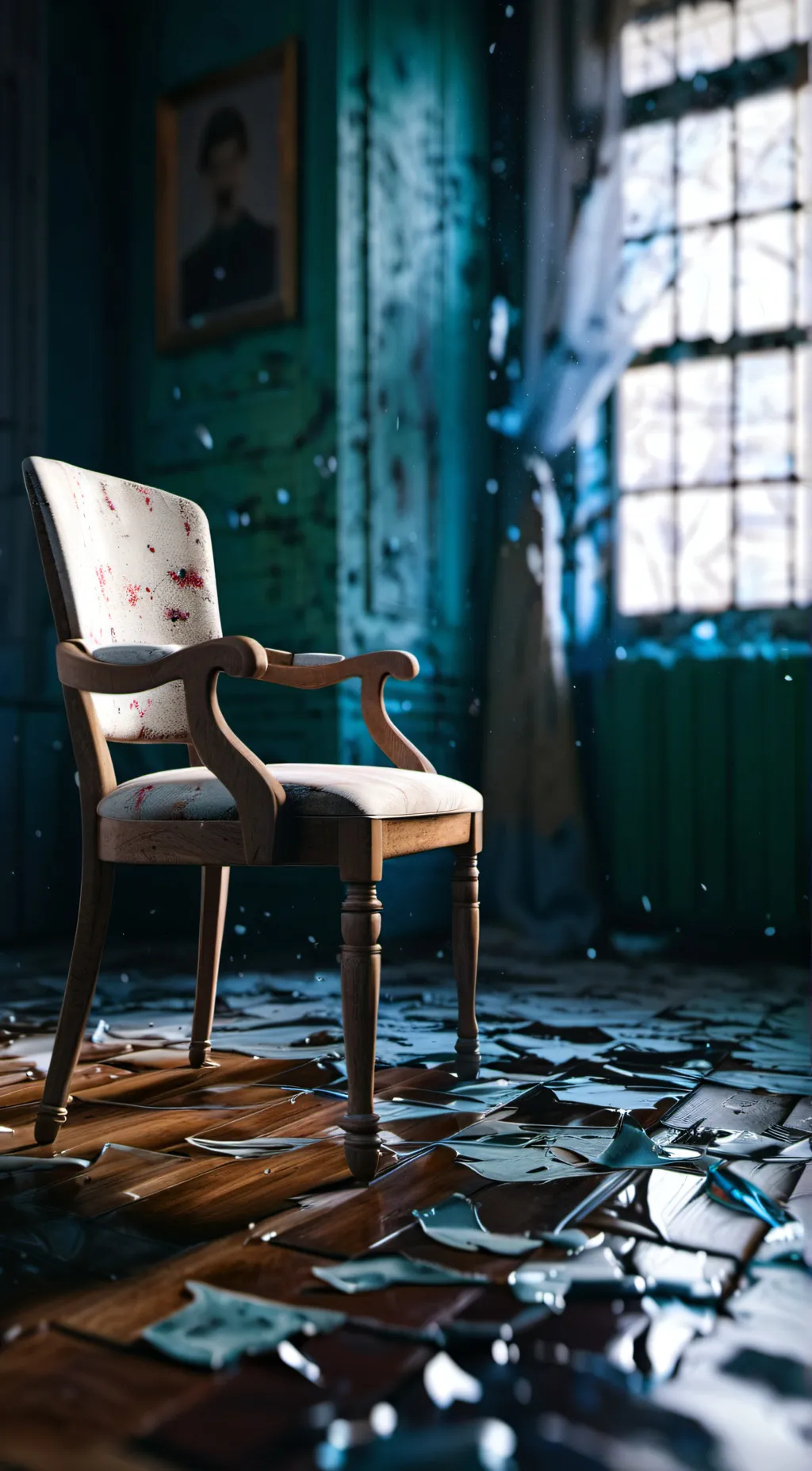 ai character: Glich of Glass  background