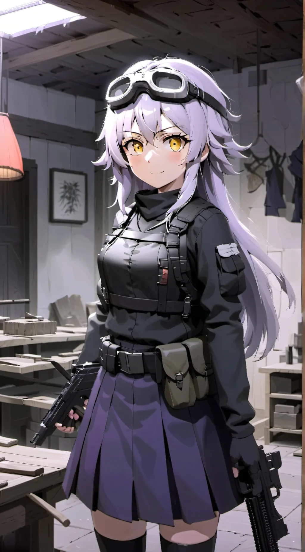 ai character: Snow-White background