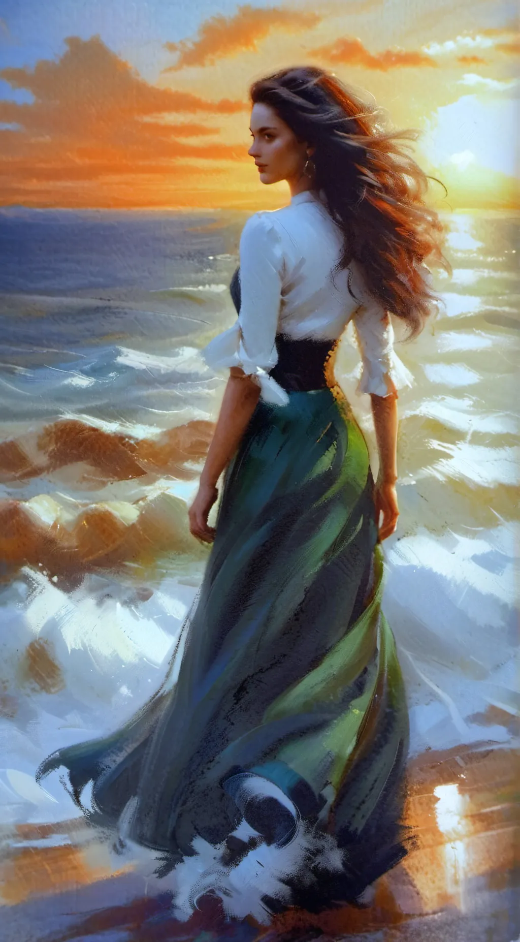 ai character: Avery background