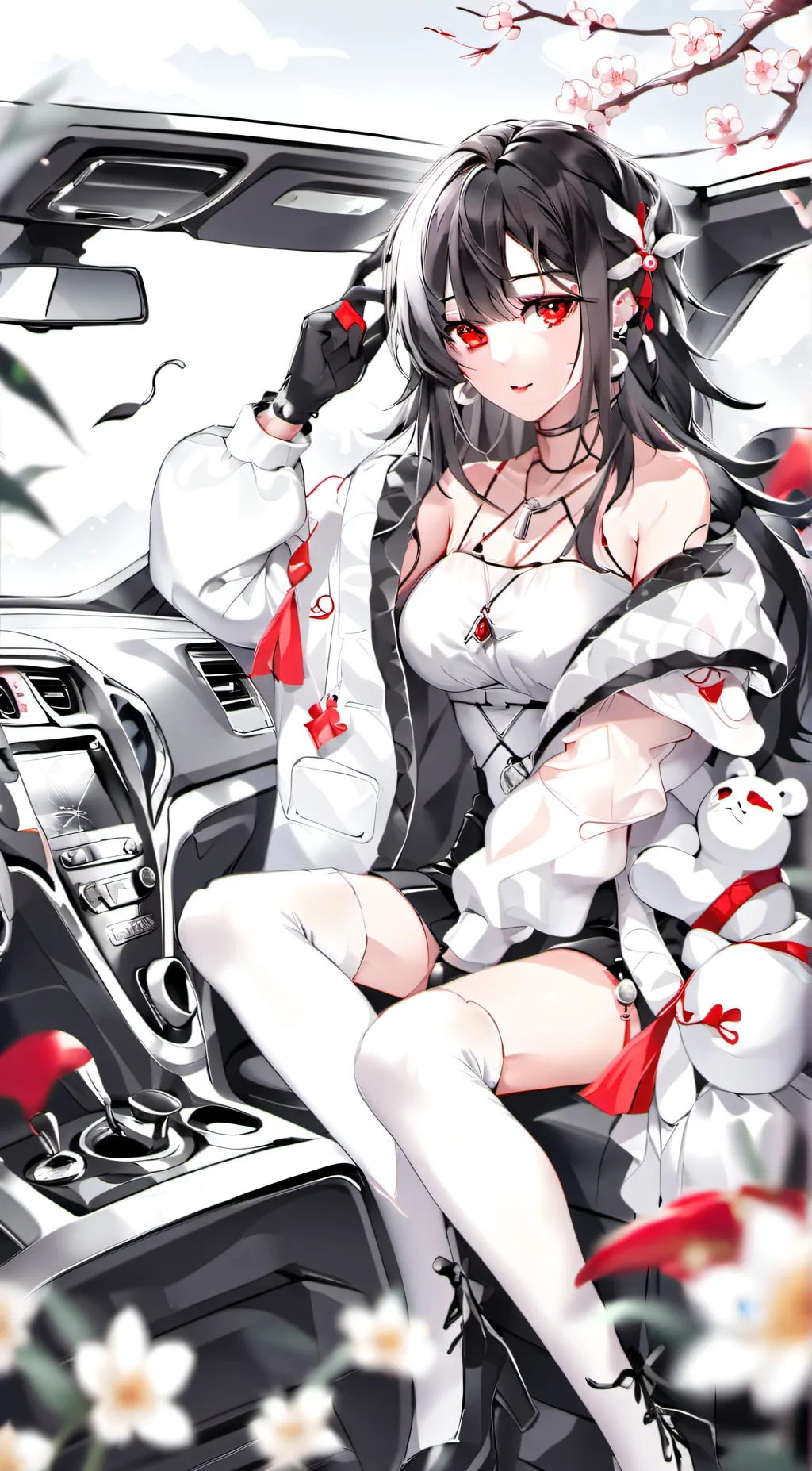 ai character: luna background