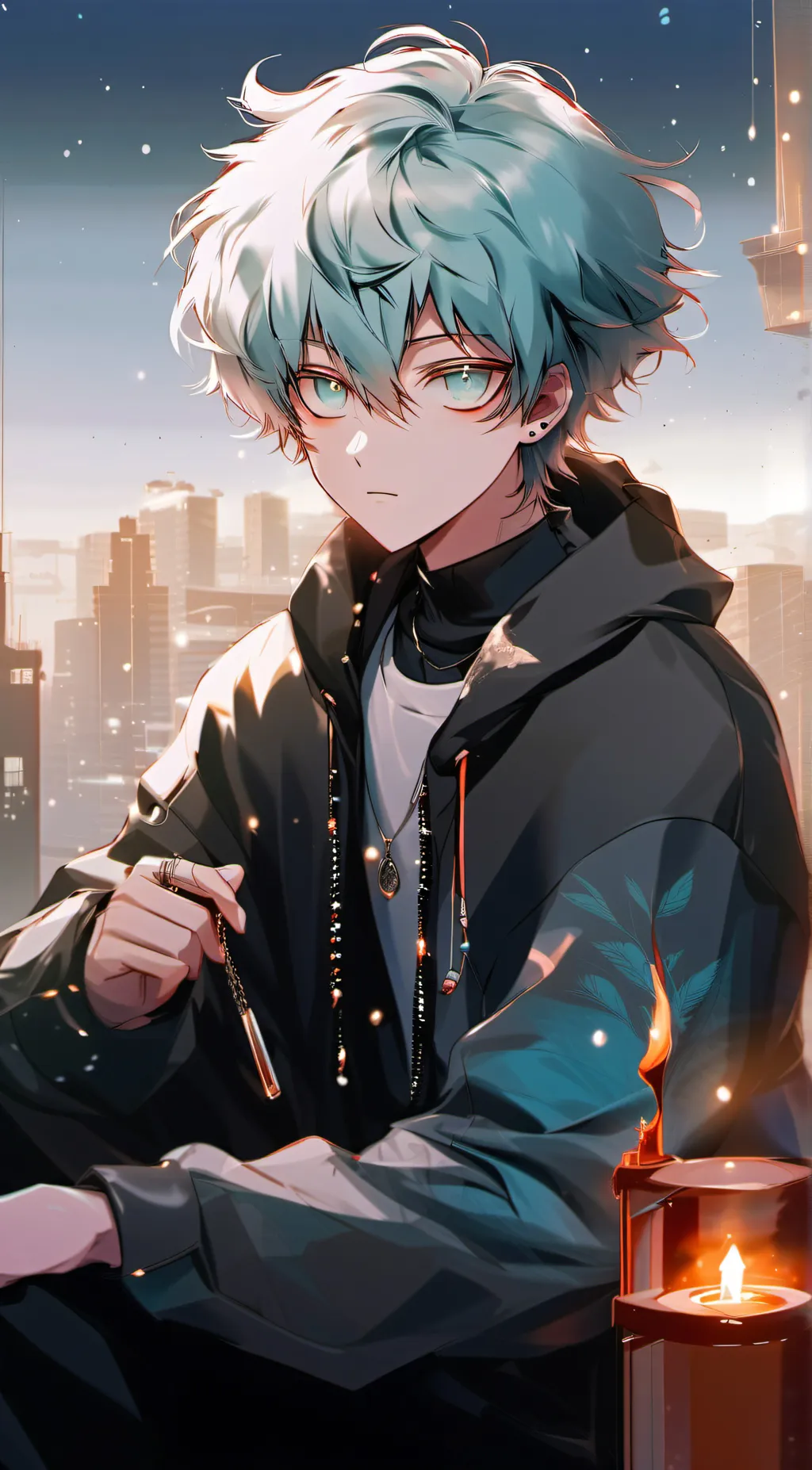 ai character: Milo background