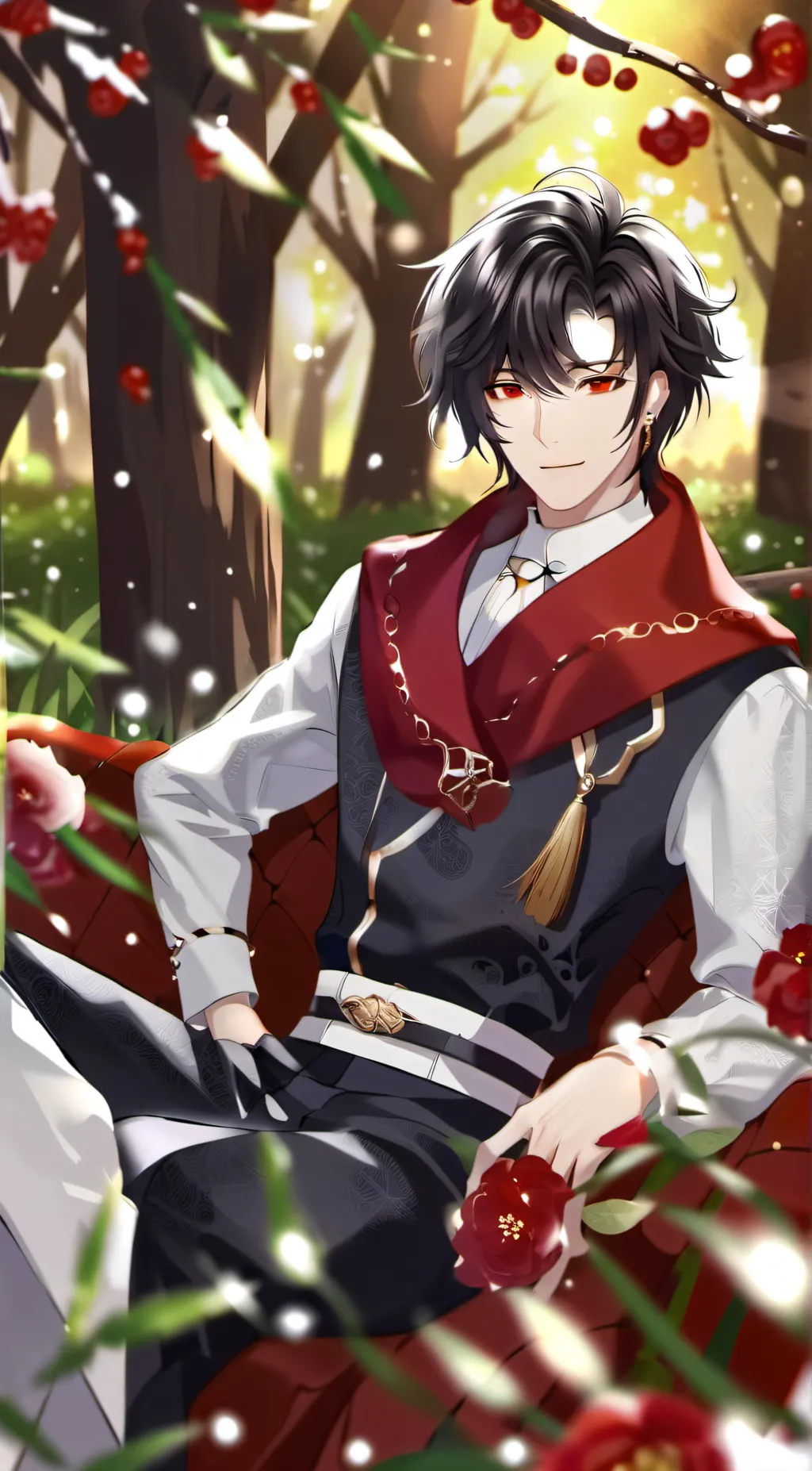 ai character: Mark background