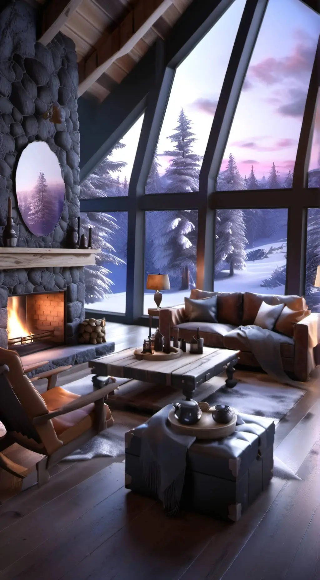 ai character: MHA in ur house!! background