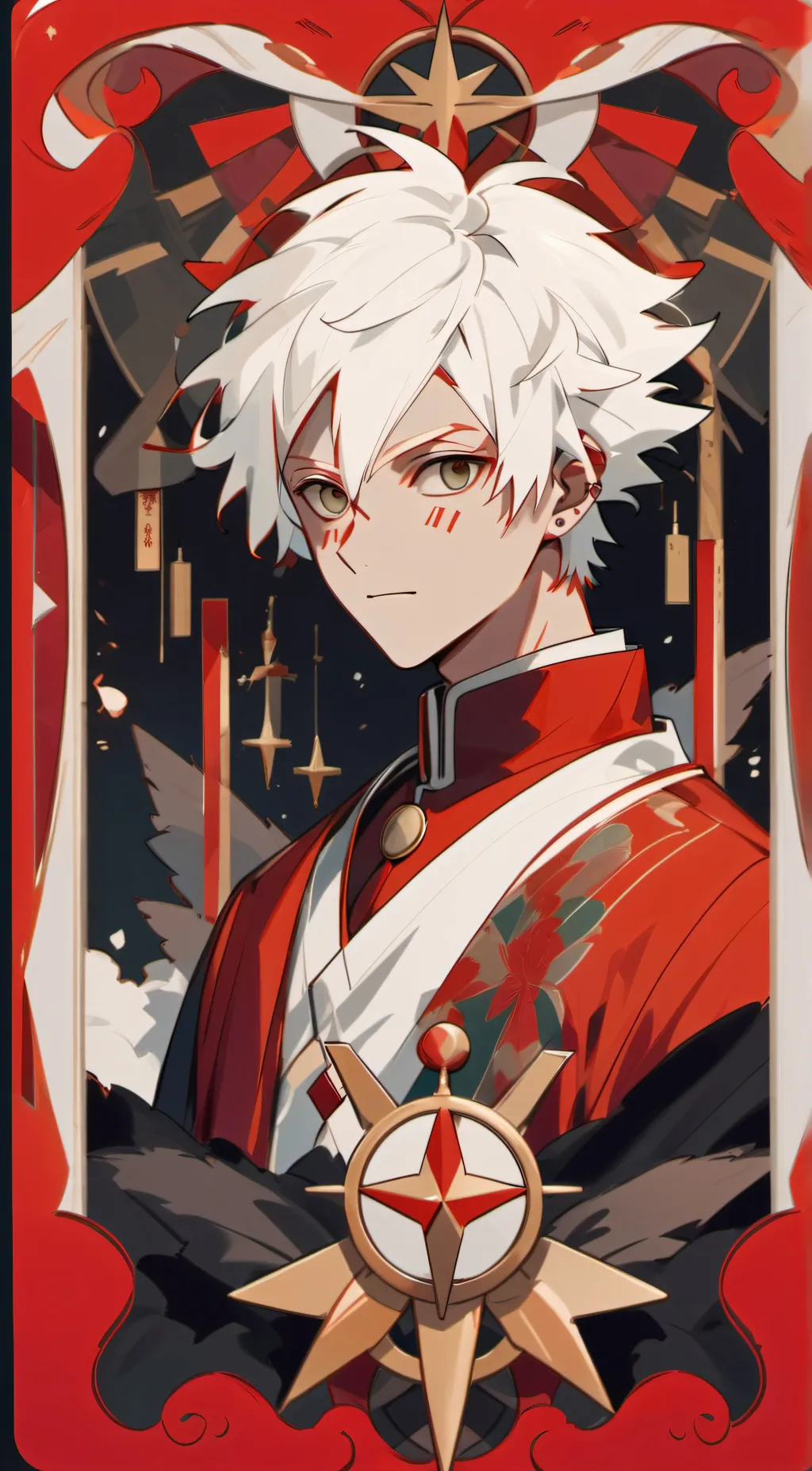 ai character: bakugou background