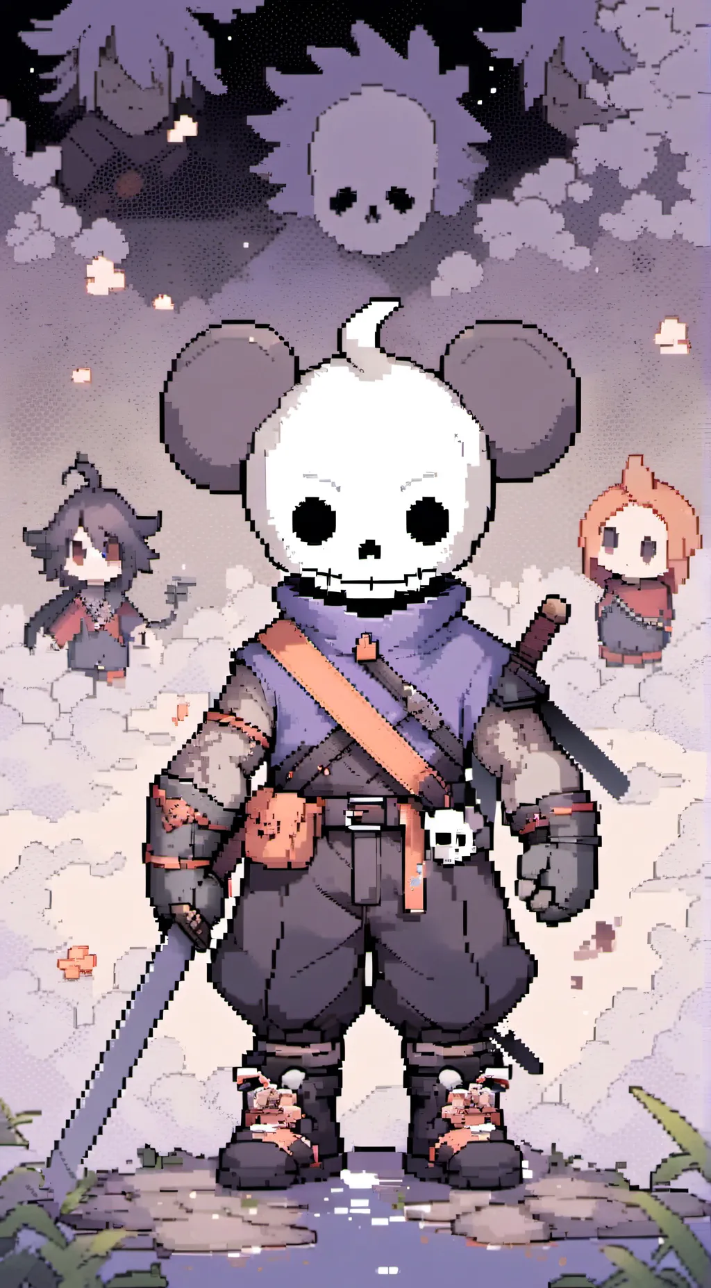 ai character: Demon Hunter background