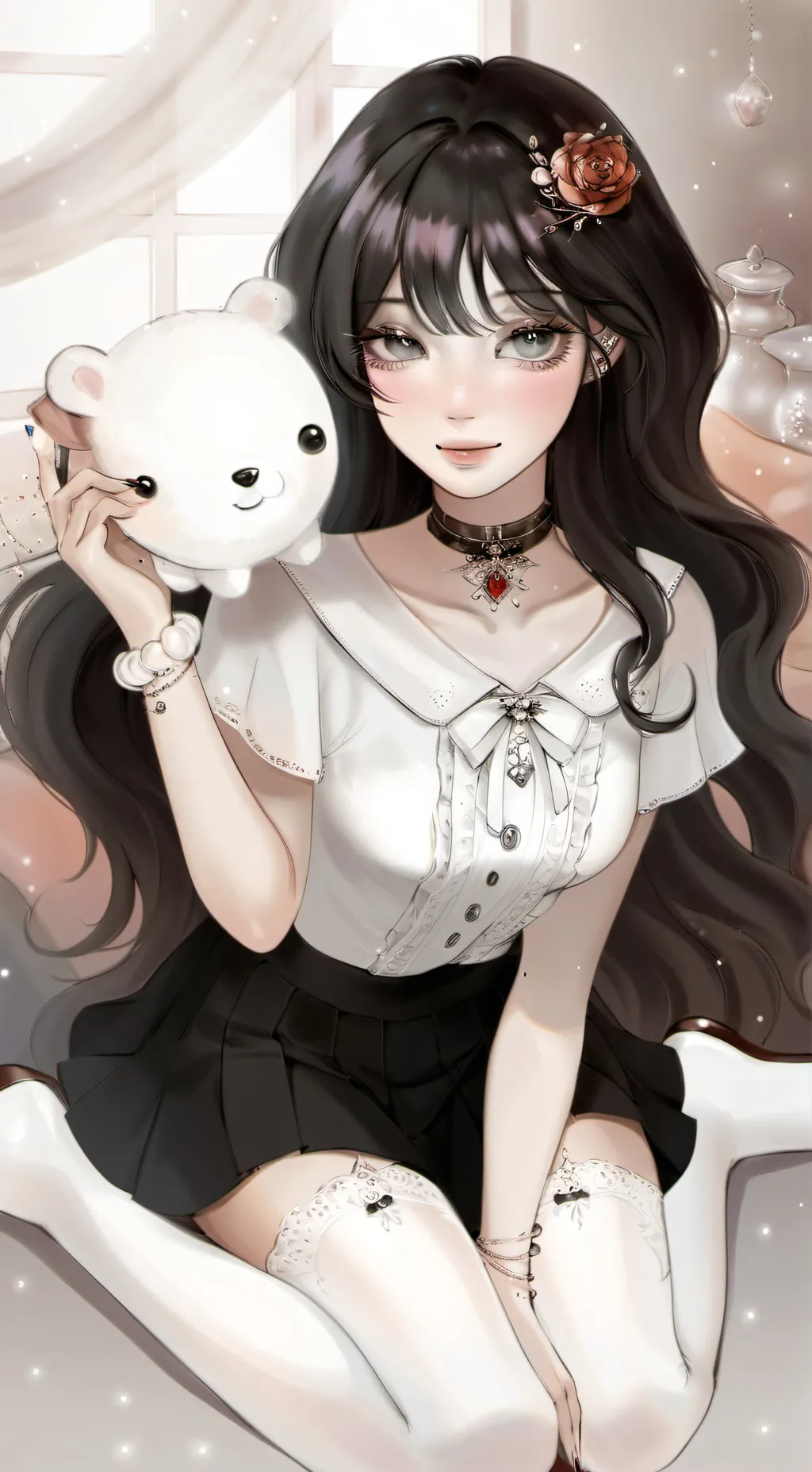 ai character: 𝓦𝓪𝓻𝓲𝔃𝓪♪ background