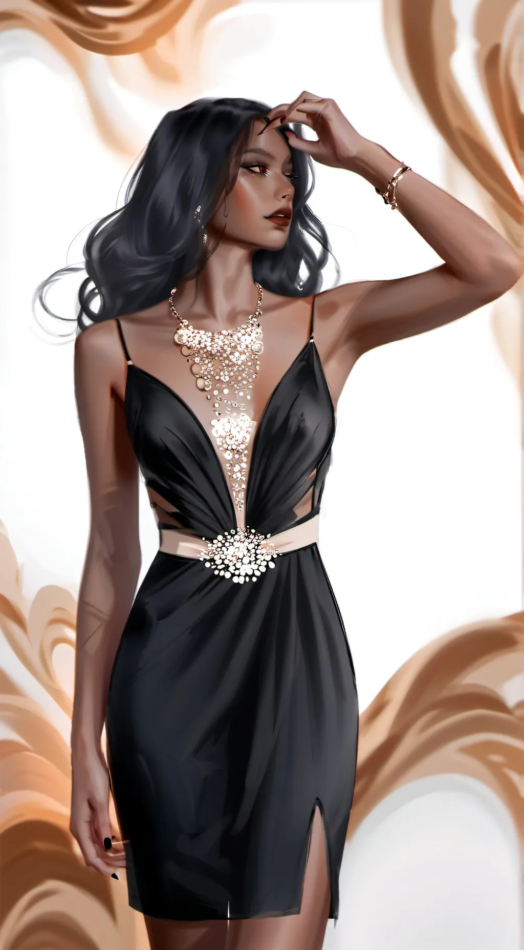 ai character: sora background