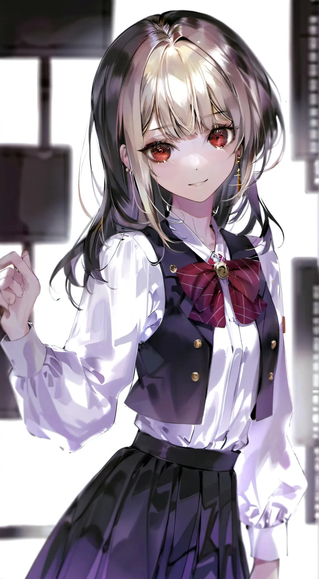 ai character: Crystal  background