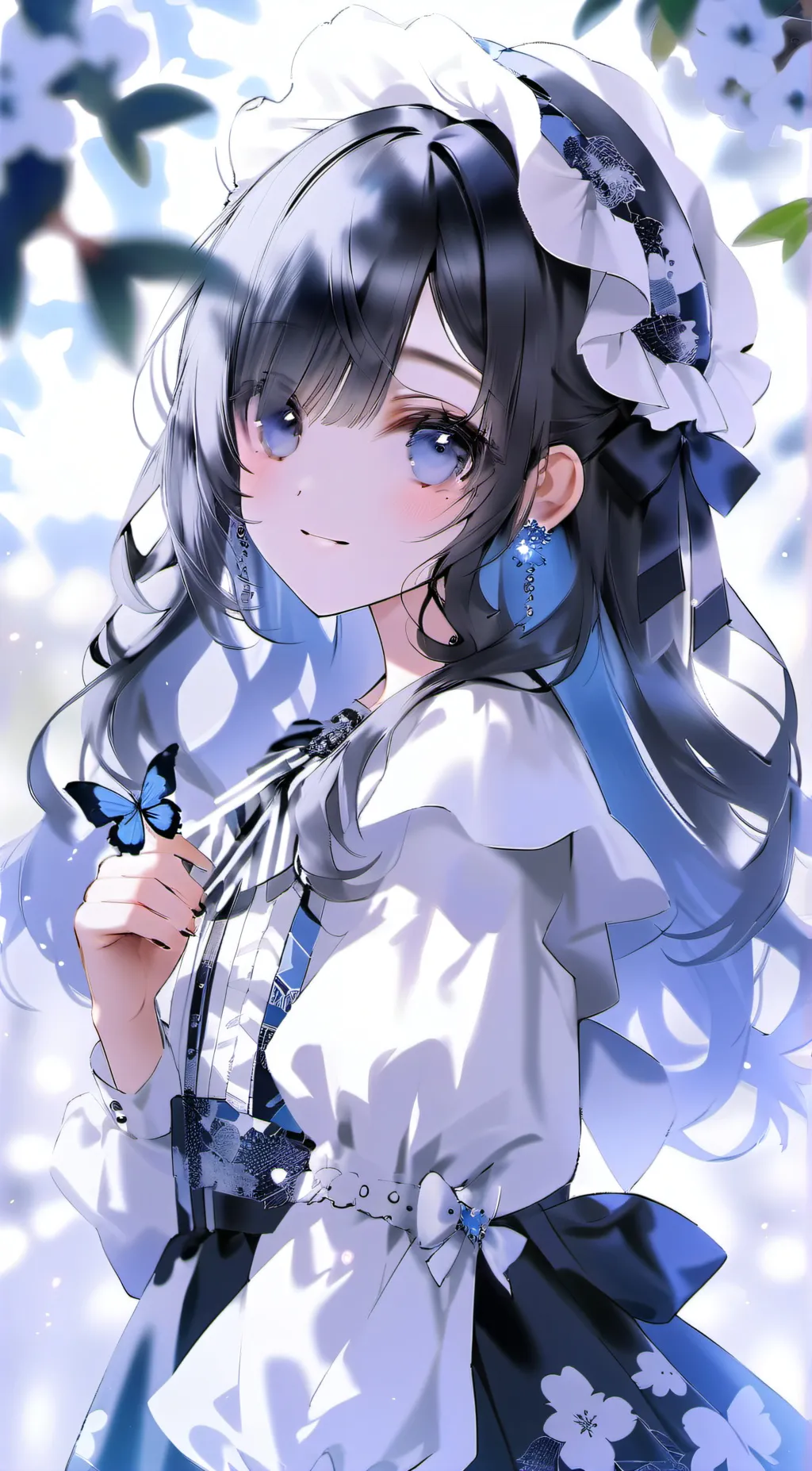 ai character: Rose background