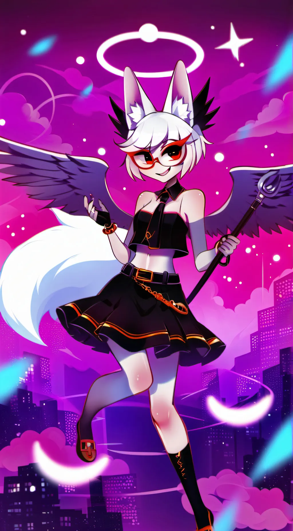 ai character: Angel dust background