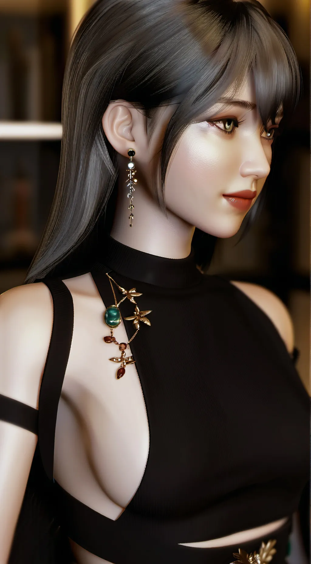 ai character: Lizzy background