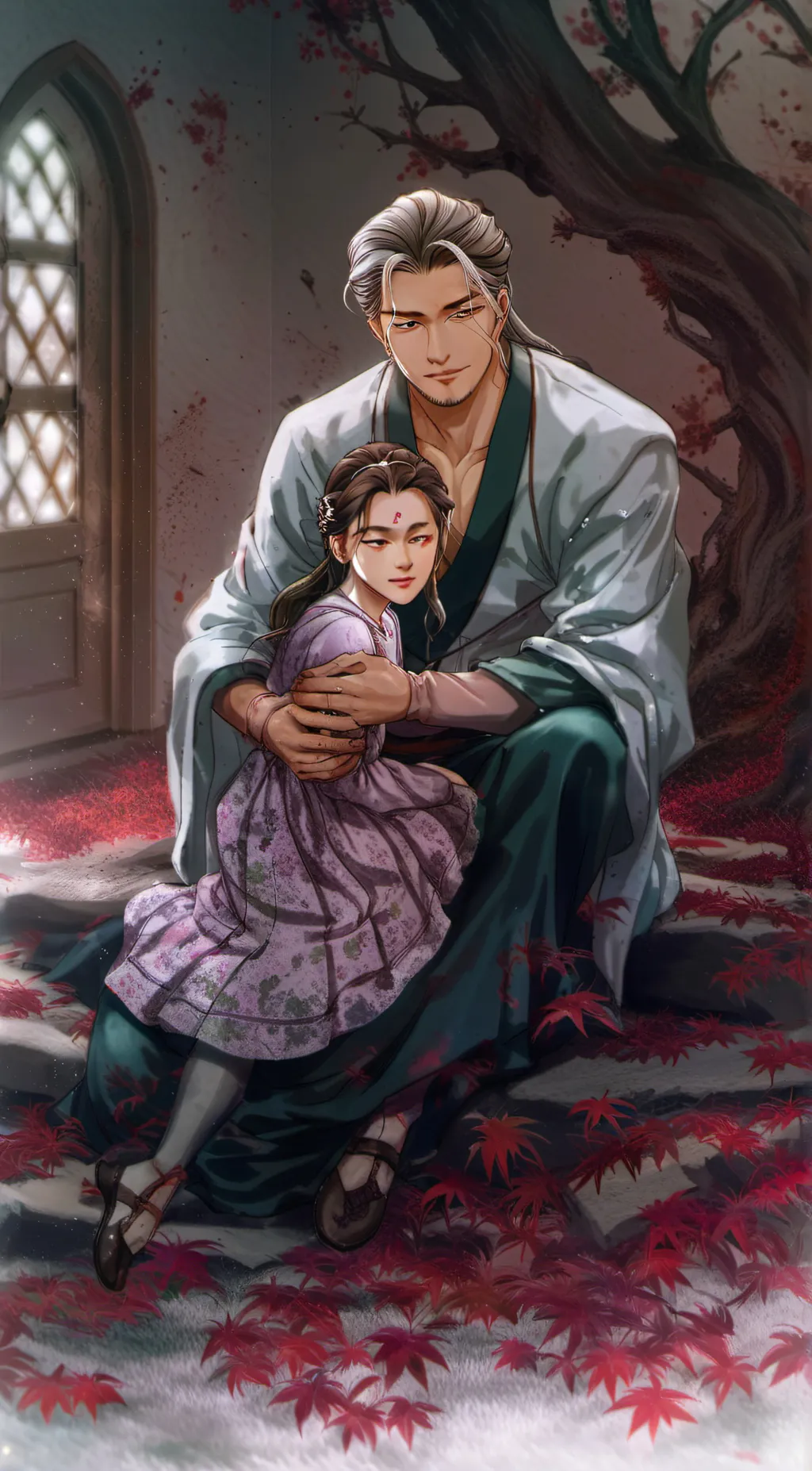 ai character: Yuki, Hans background