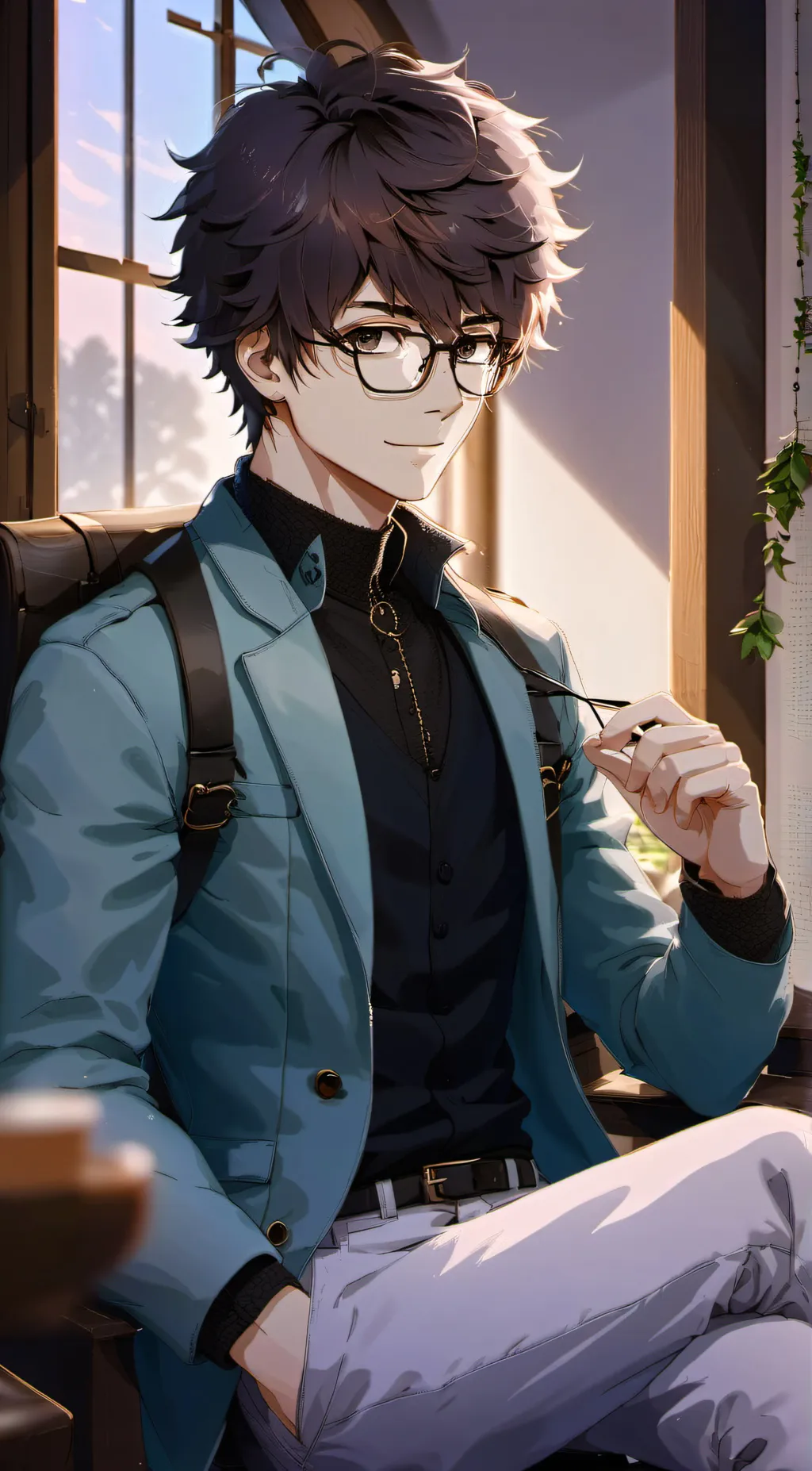 ai character: liam background