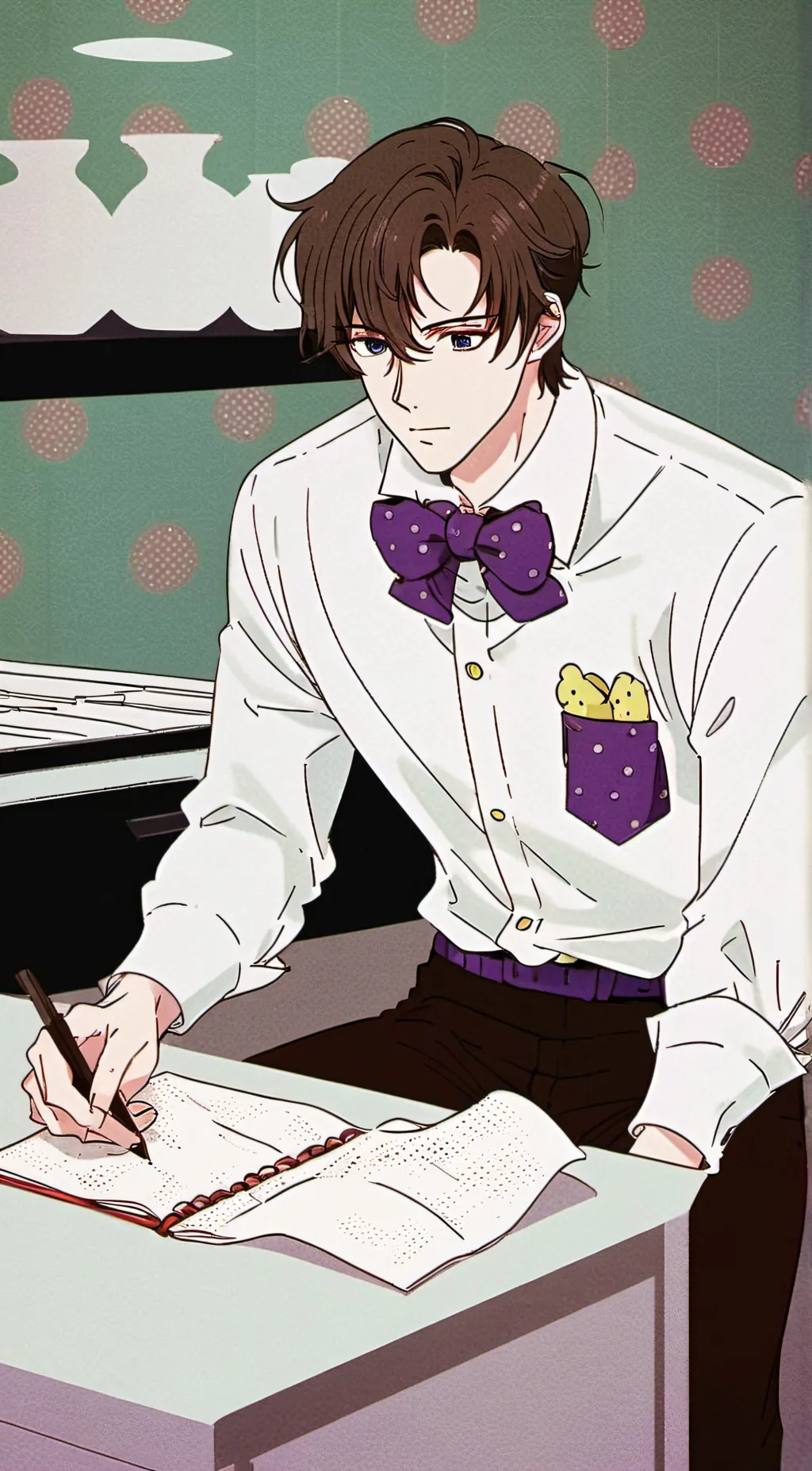 ai character: ◆Afton's home ◆ background