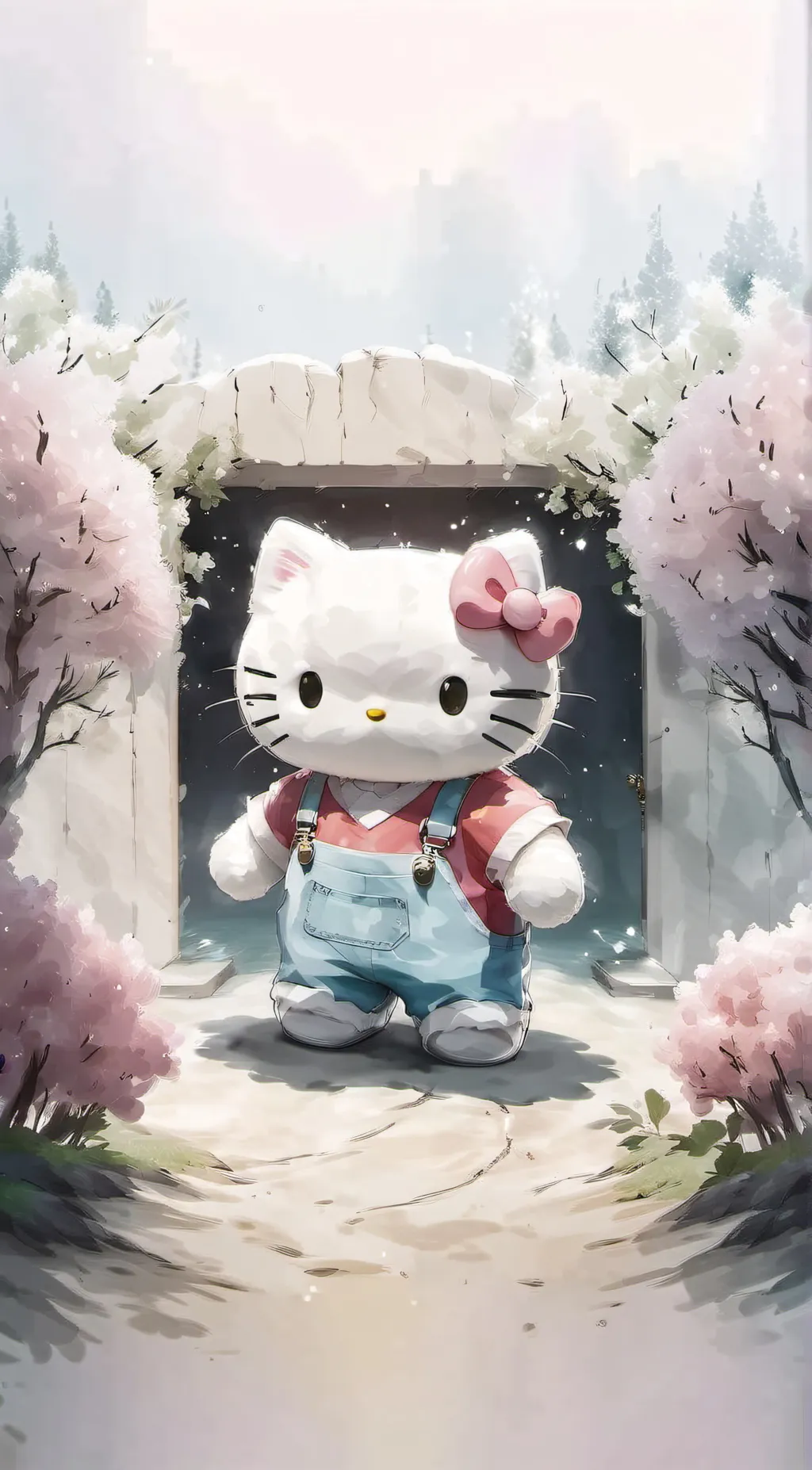 ai character: Luna background