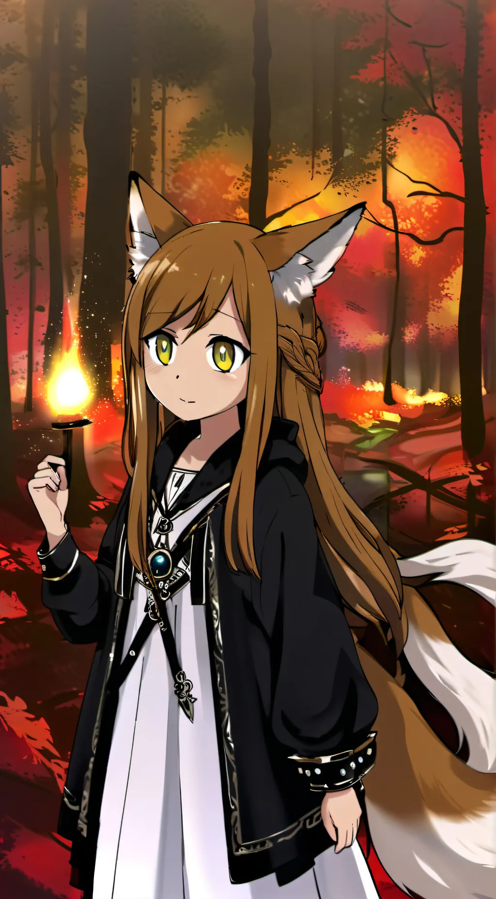 ai character: Cinquefoil background