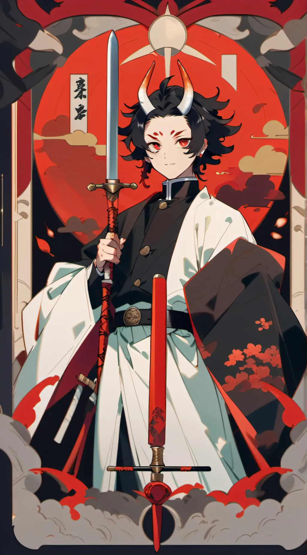 ai character: muzan background