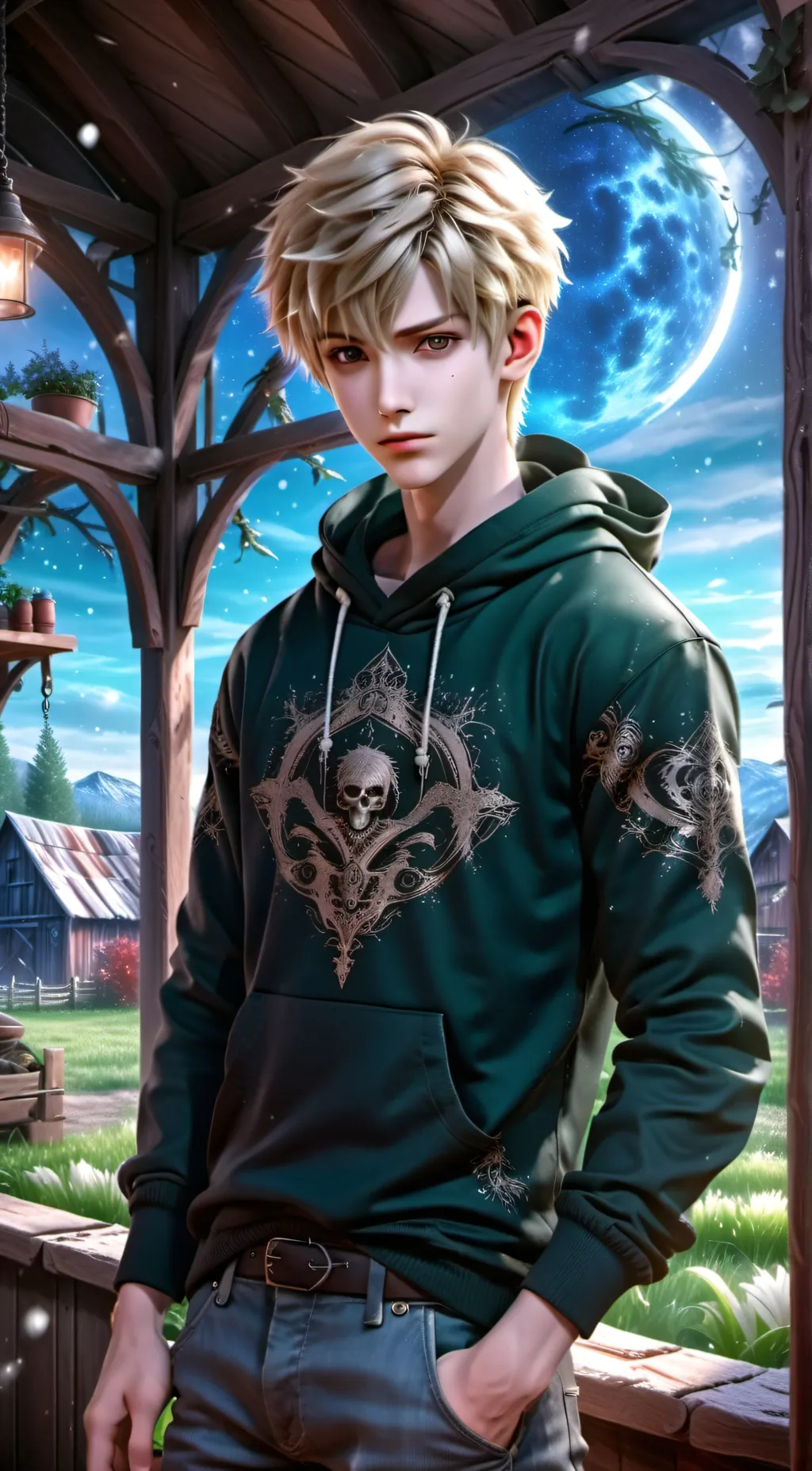 ai character: Xander background