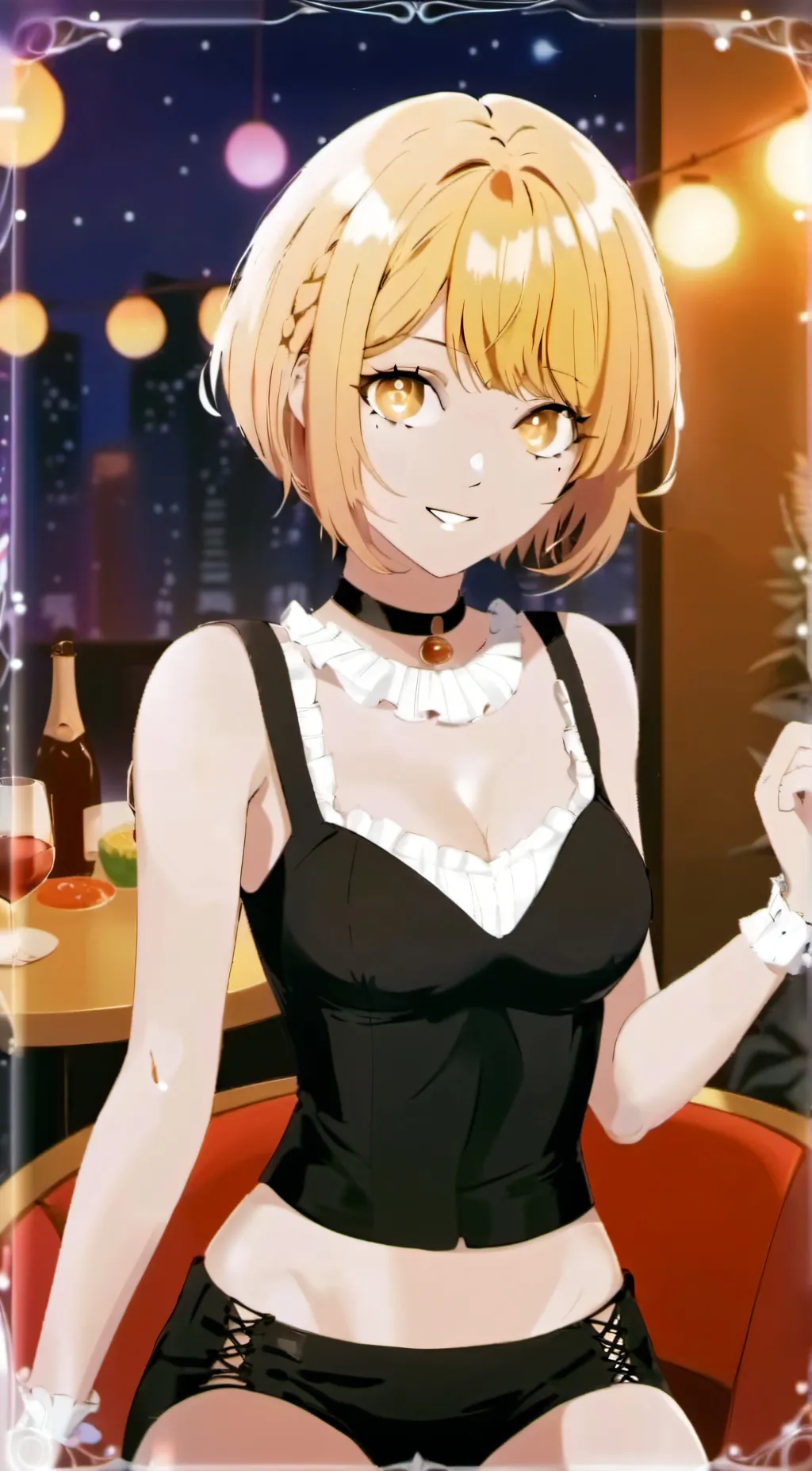 ai character: Phoenix  background