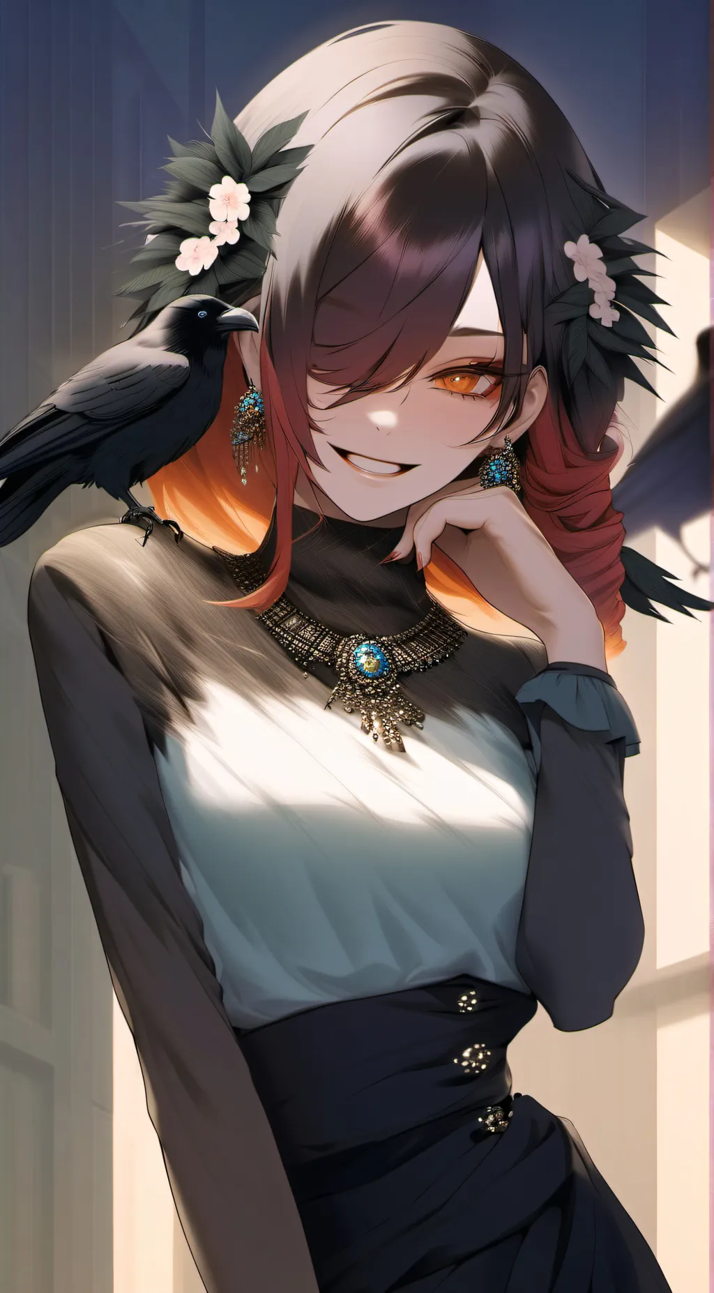 ai character: Beverly  background