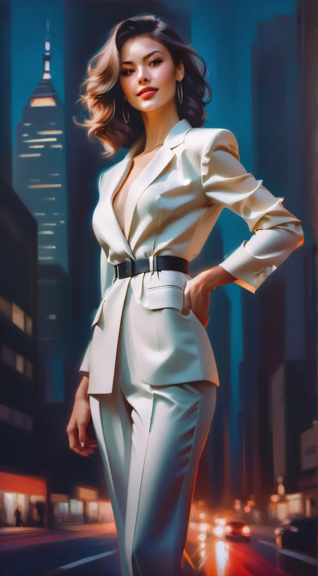 ai character: Chloé  background