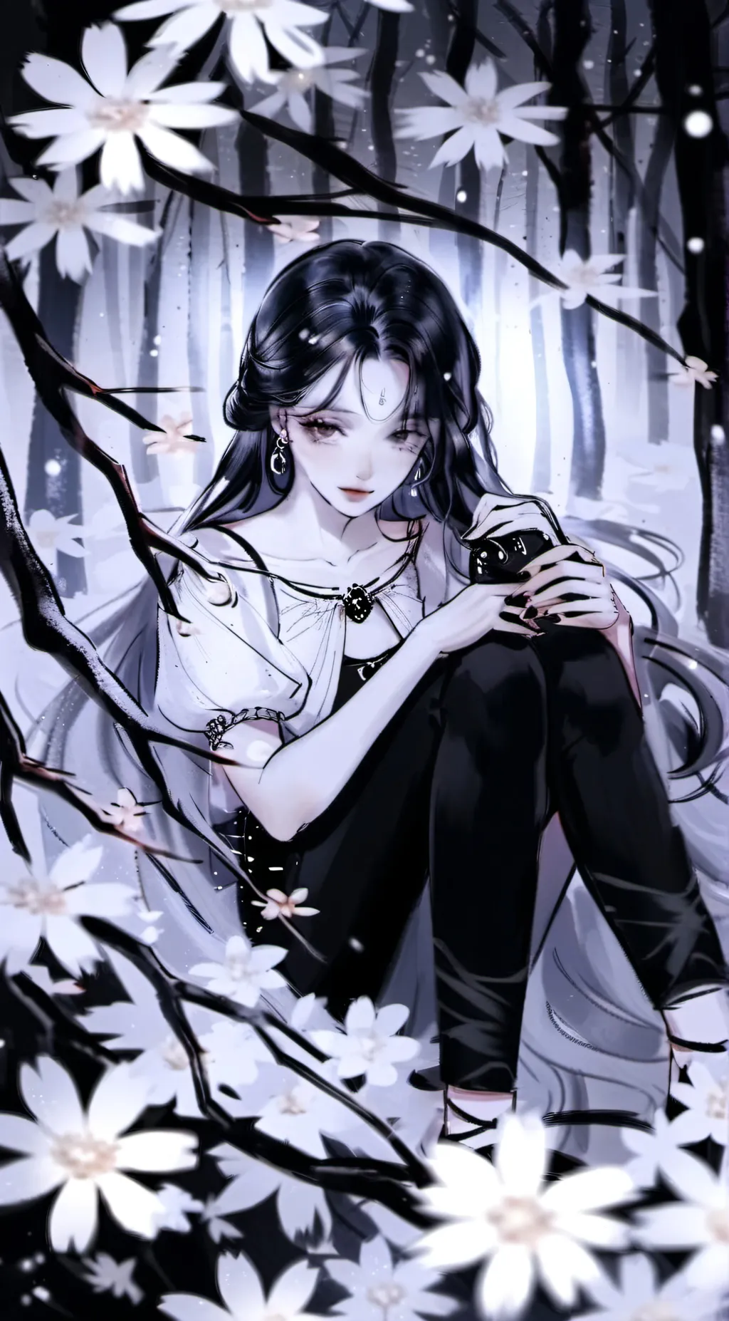 ai character: Nyx background