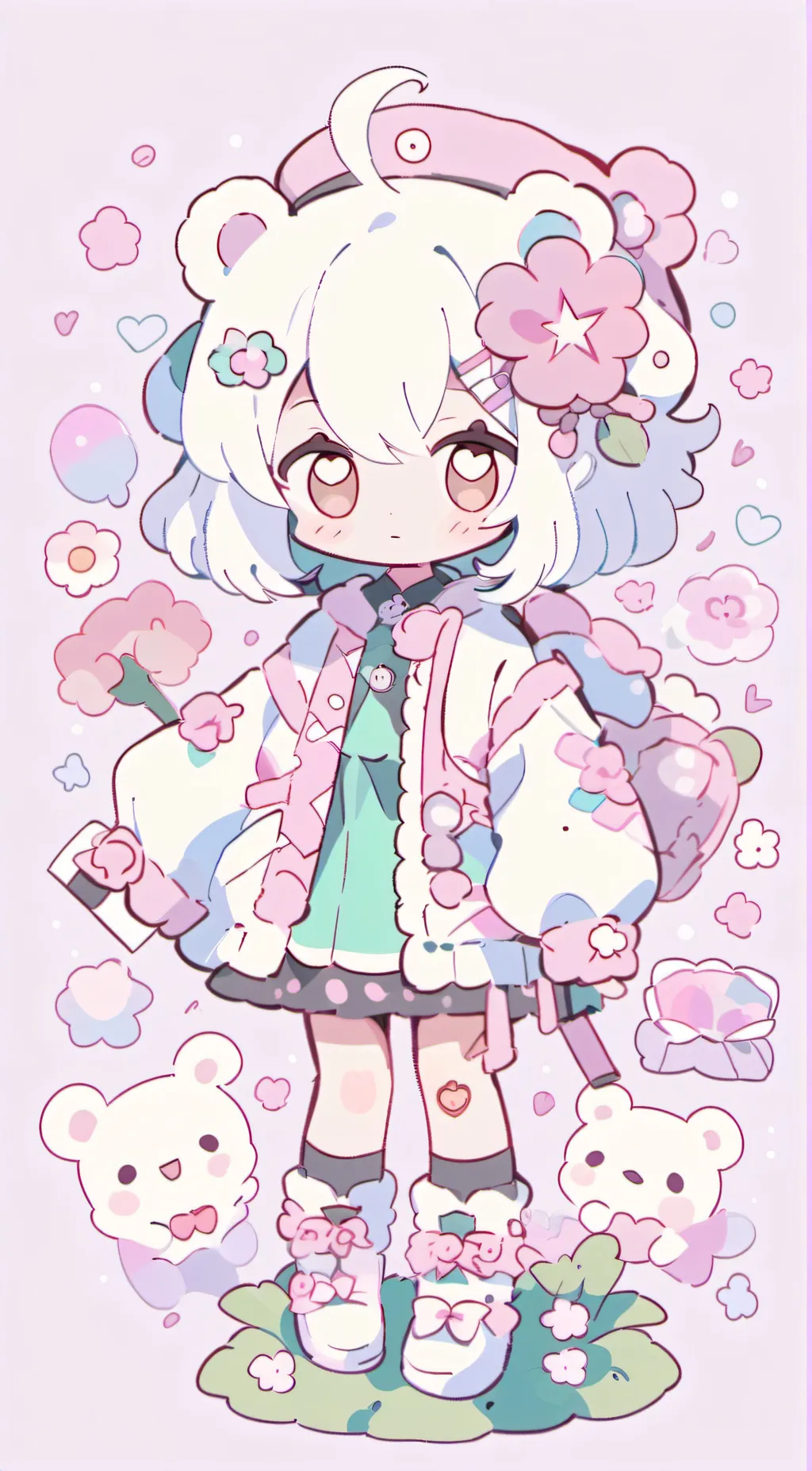 ai character: Iris background