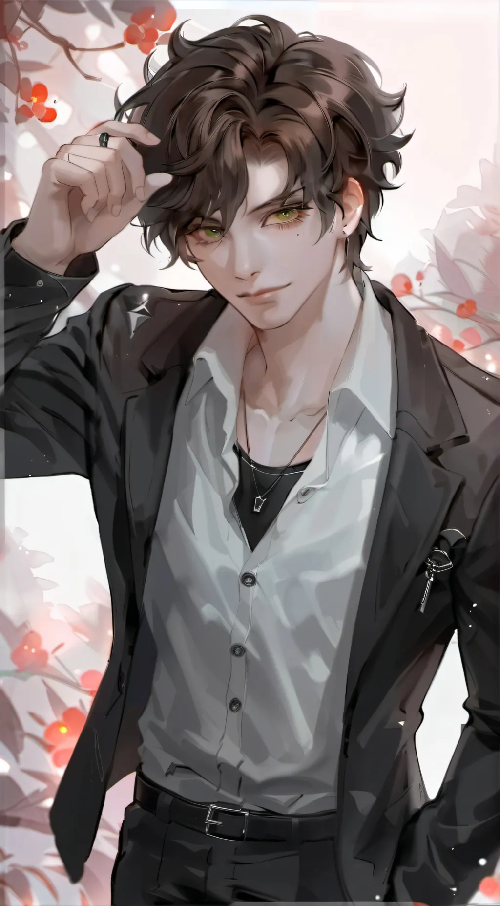 ai character: Lamborghini  background