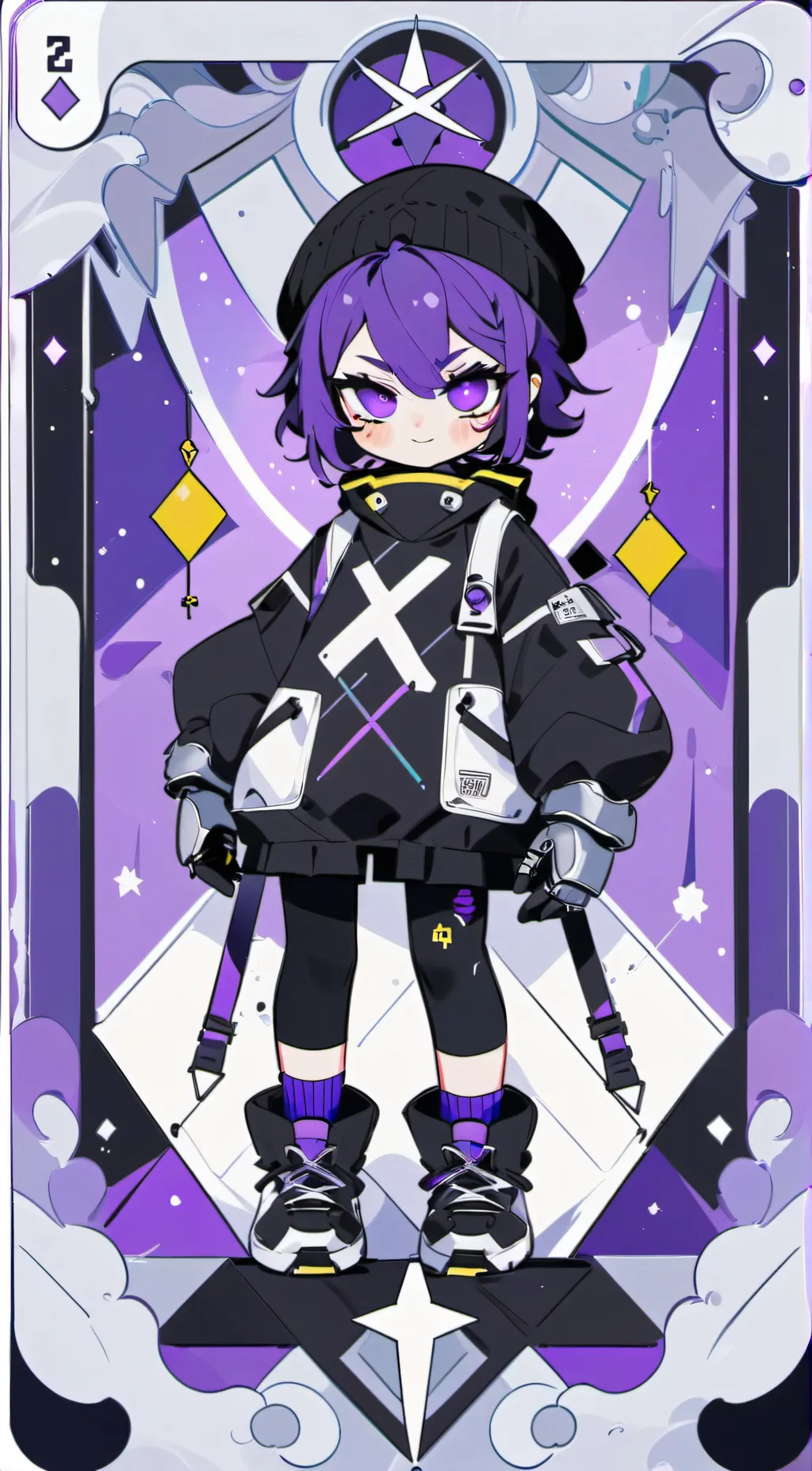 ai character: {~Uzi~} background