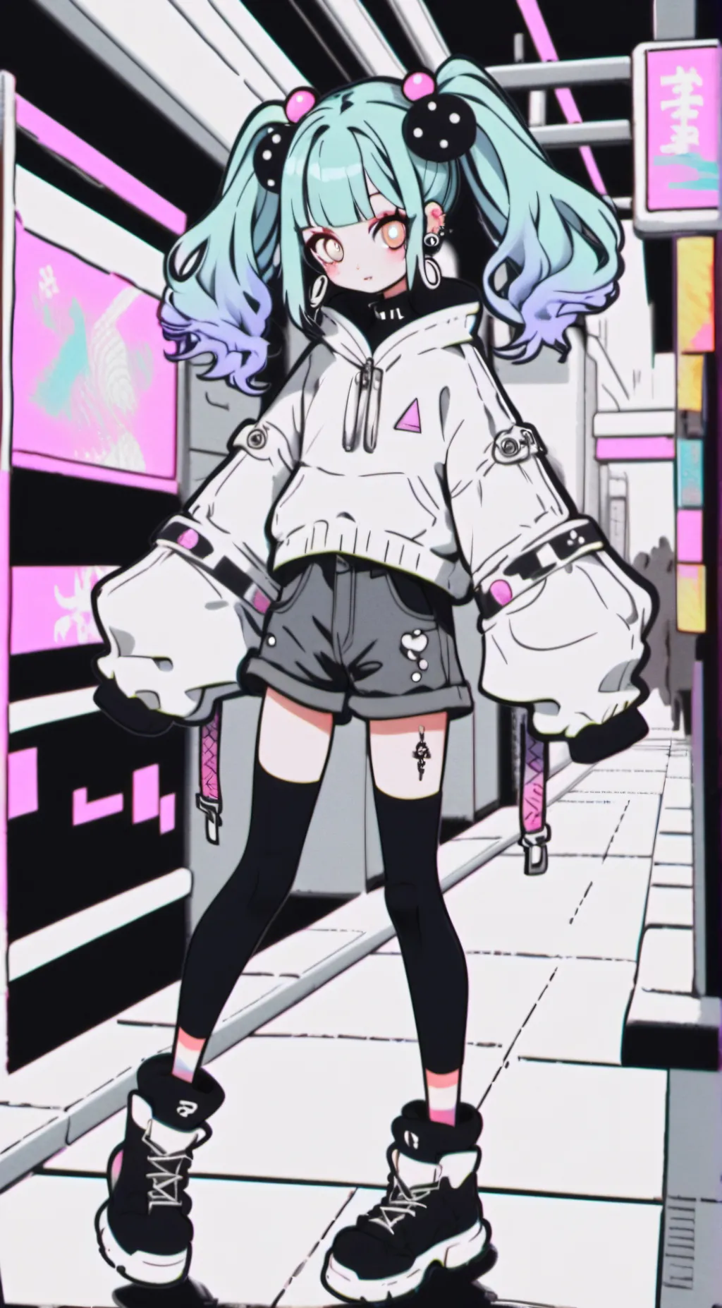 ai character: Lil mento background