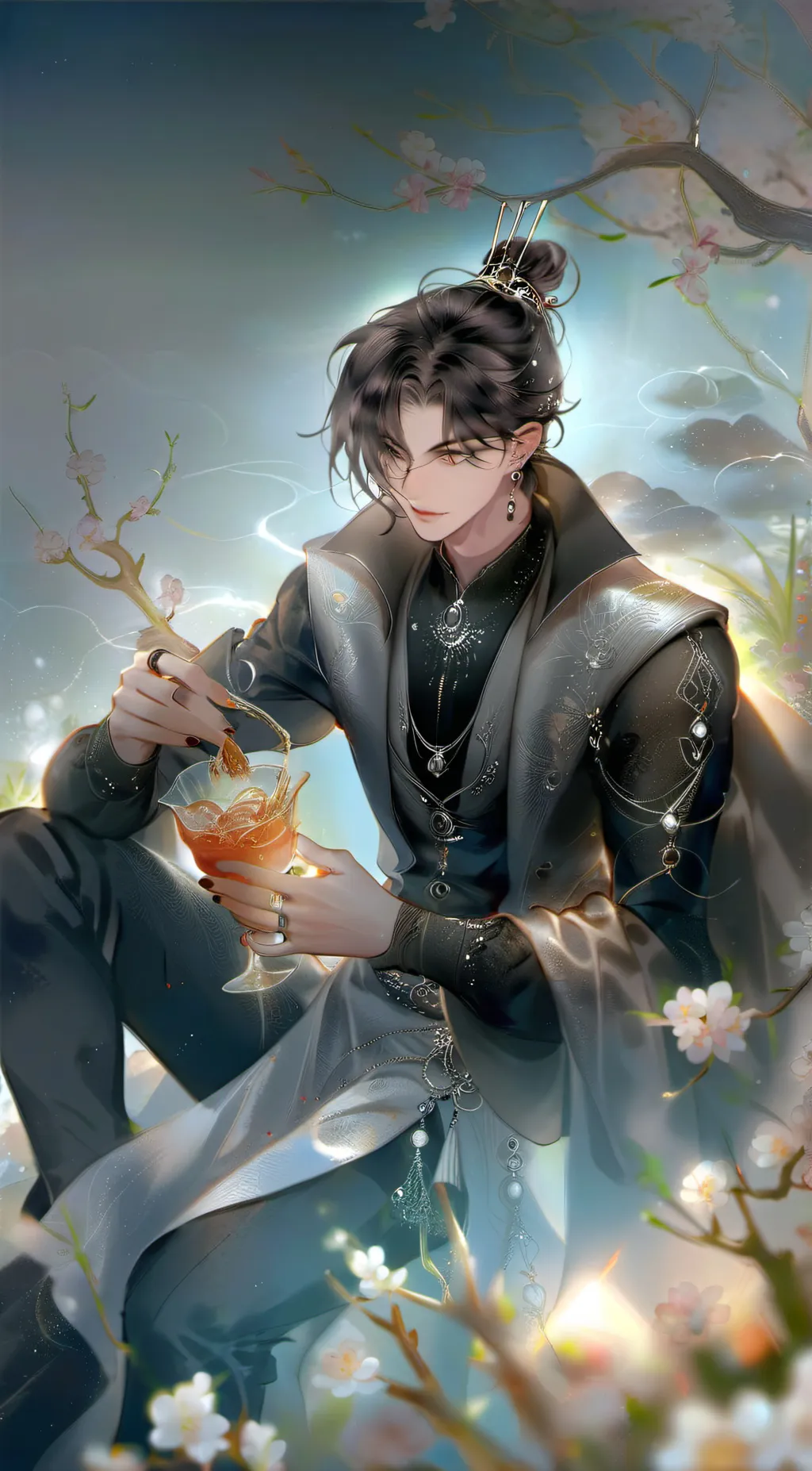 ai character: Sam m. menoly background