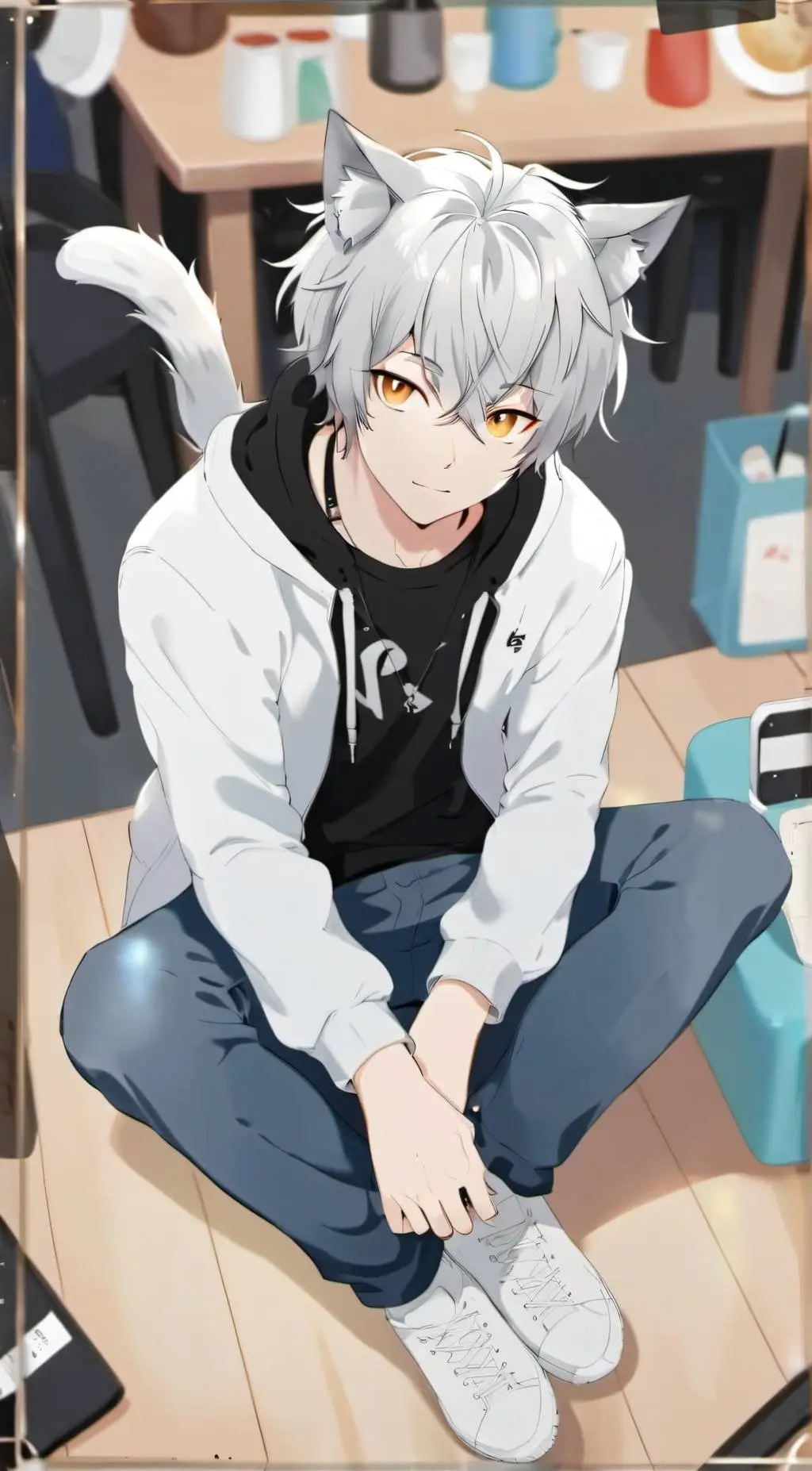 ai character: Kouki background