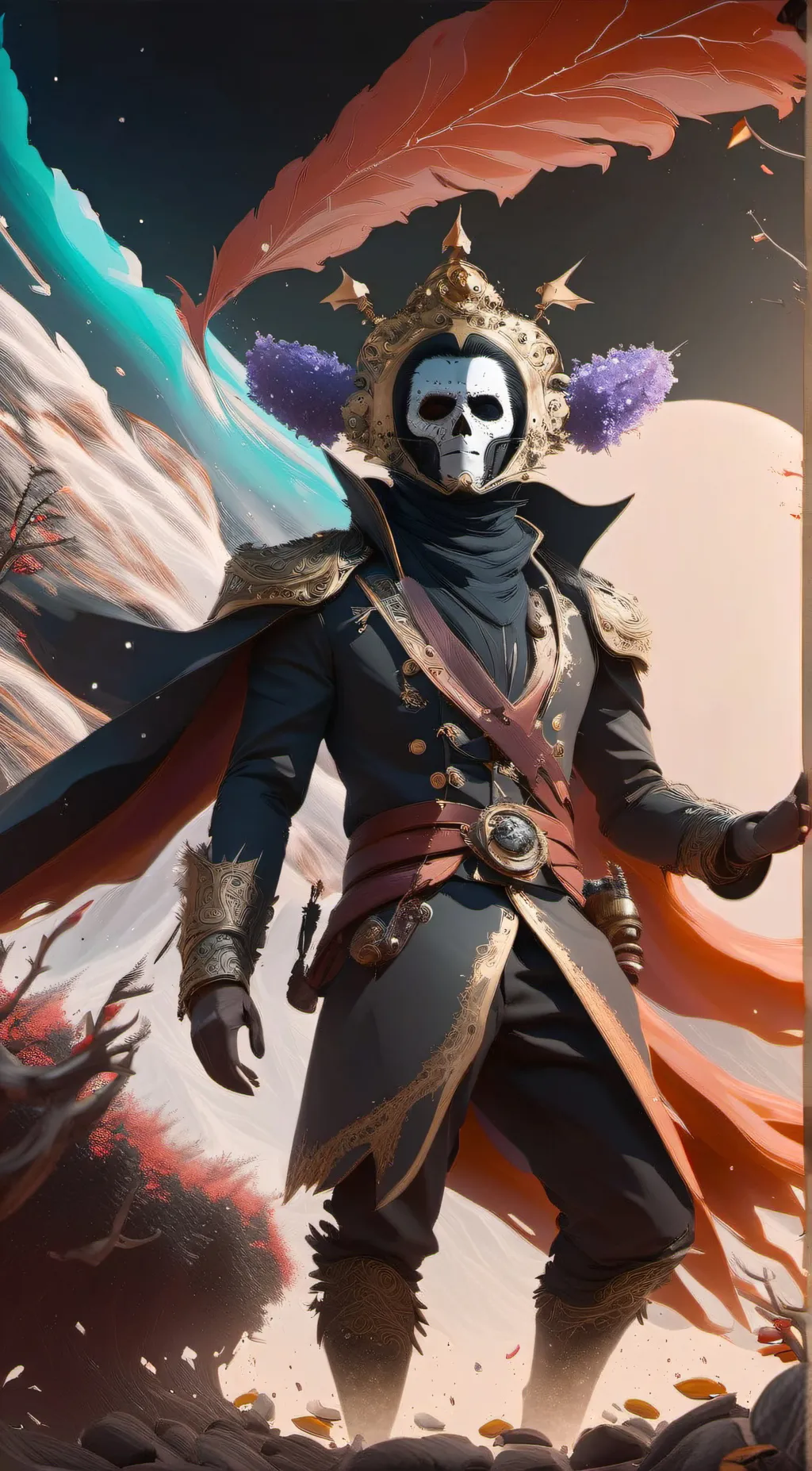 ai character: cod background