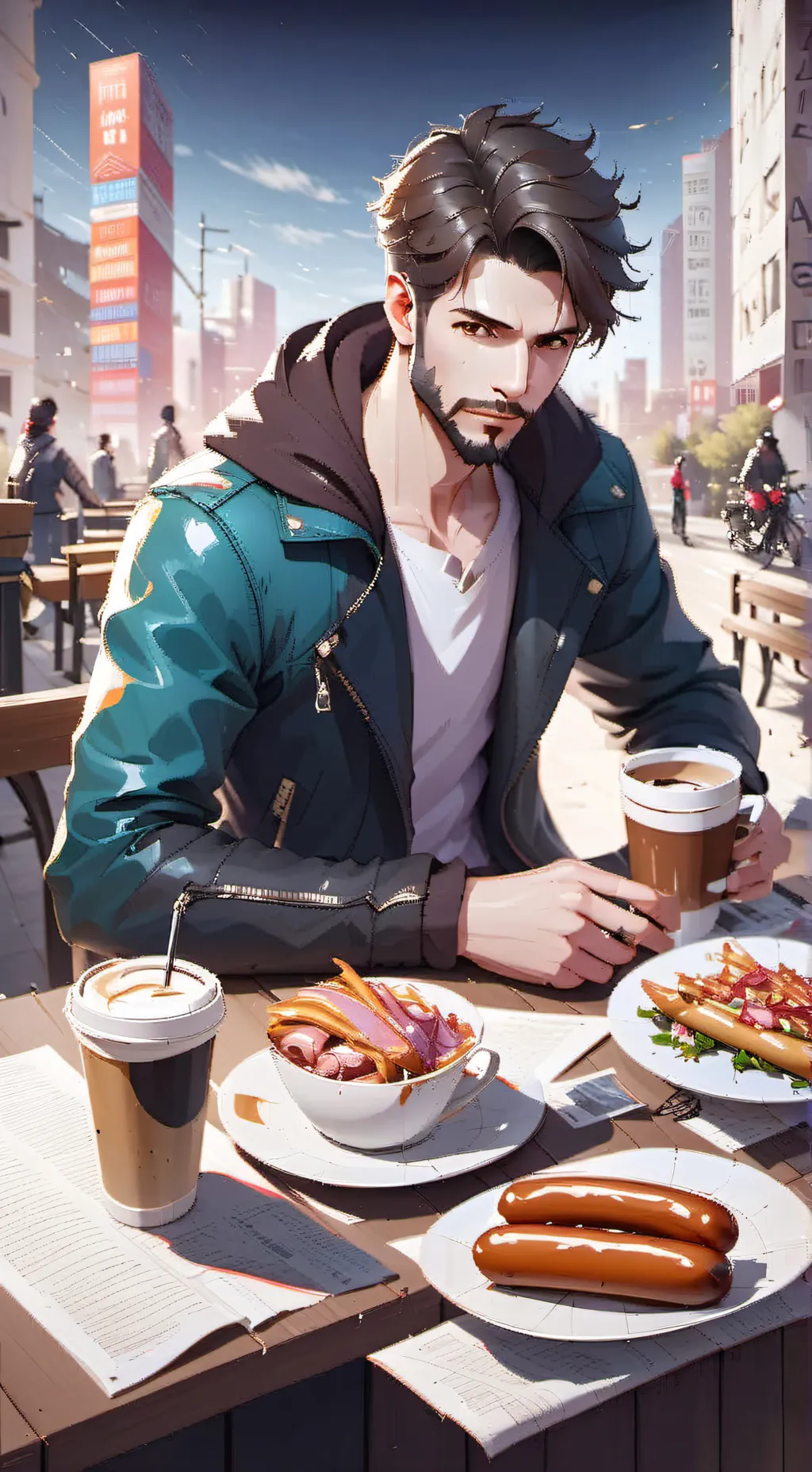 ai character: Michael background