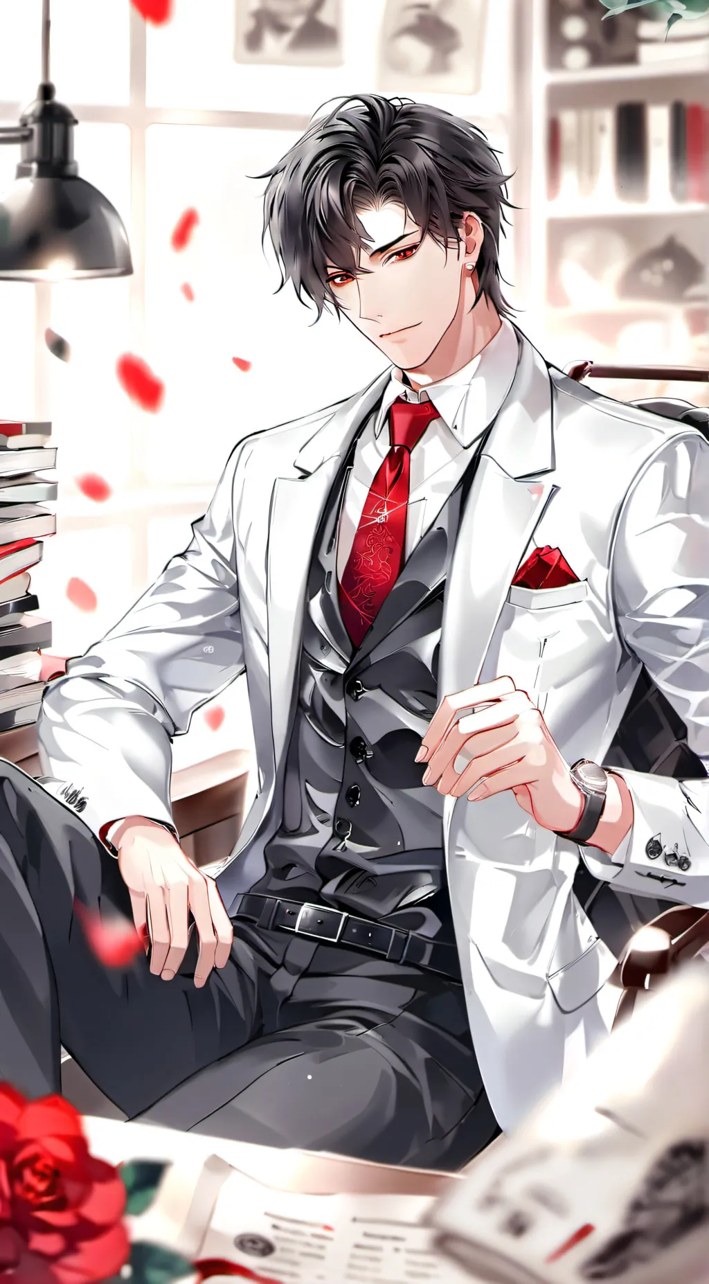 ai character: Kobayashi Takeshi background